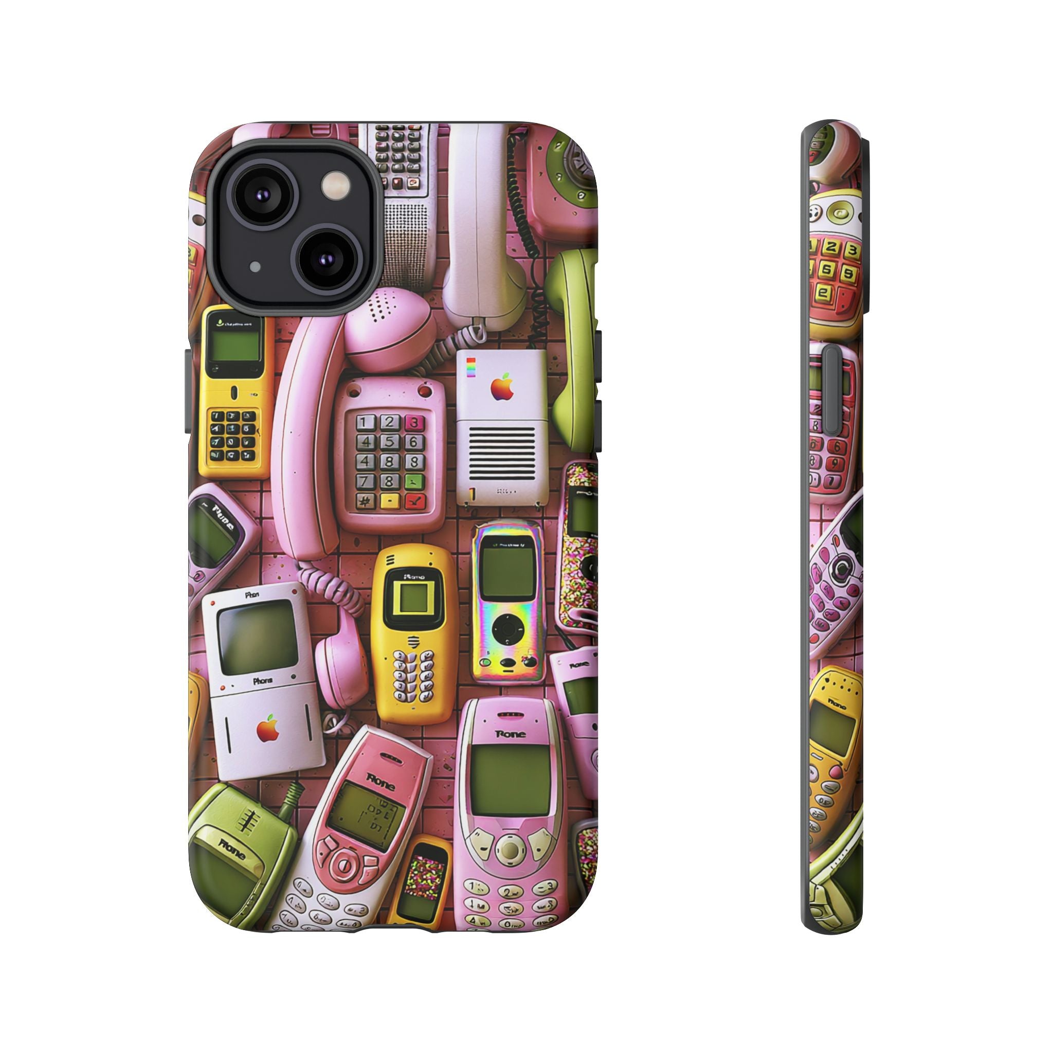 Phone Case — Surreal VR Cityscape Illustration