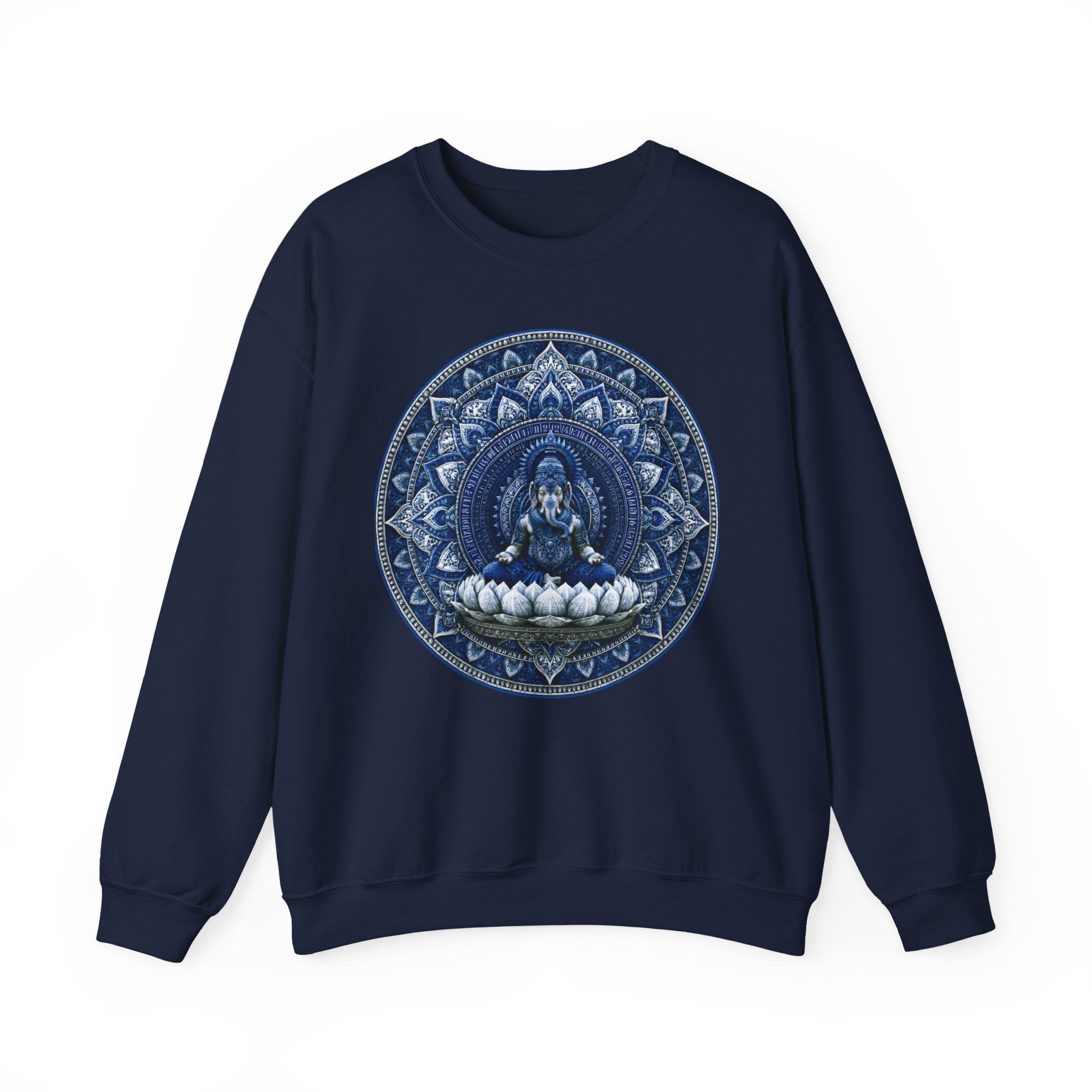 Mandala Lotus Buddha Crewneck Sweatshirt