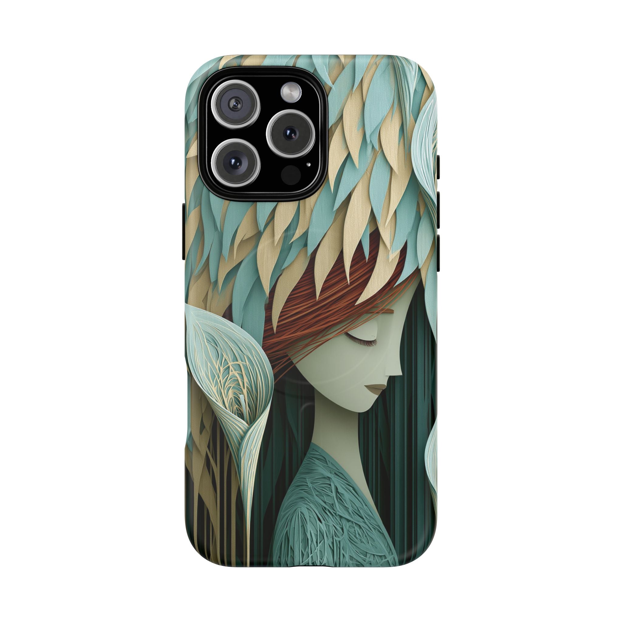 Artistic Forest Nymph Tough Magnetic Phone Case