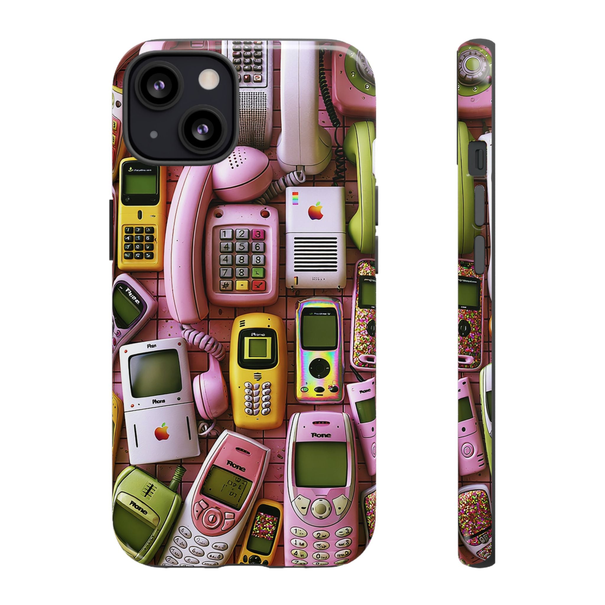 Phone Case — Surreal VR Cityscape Illustration