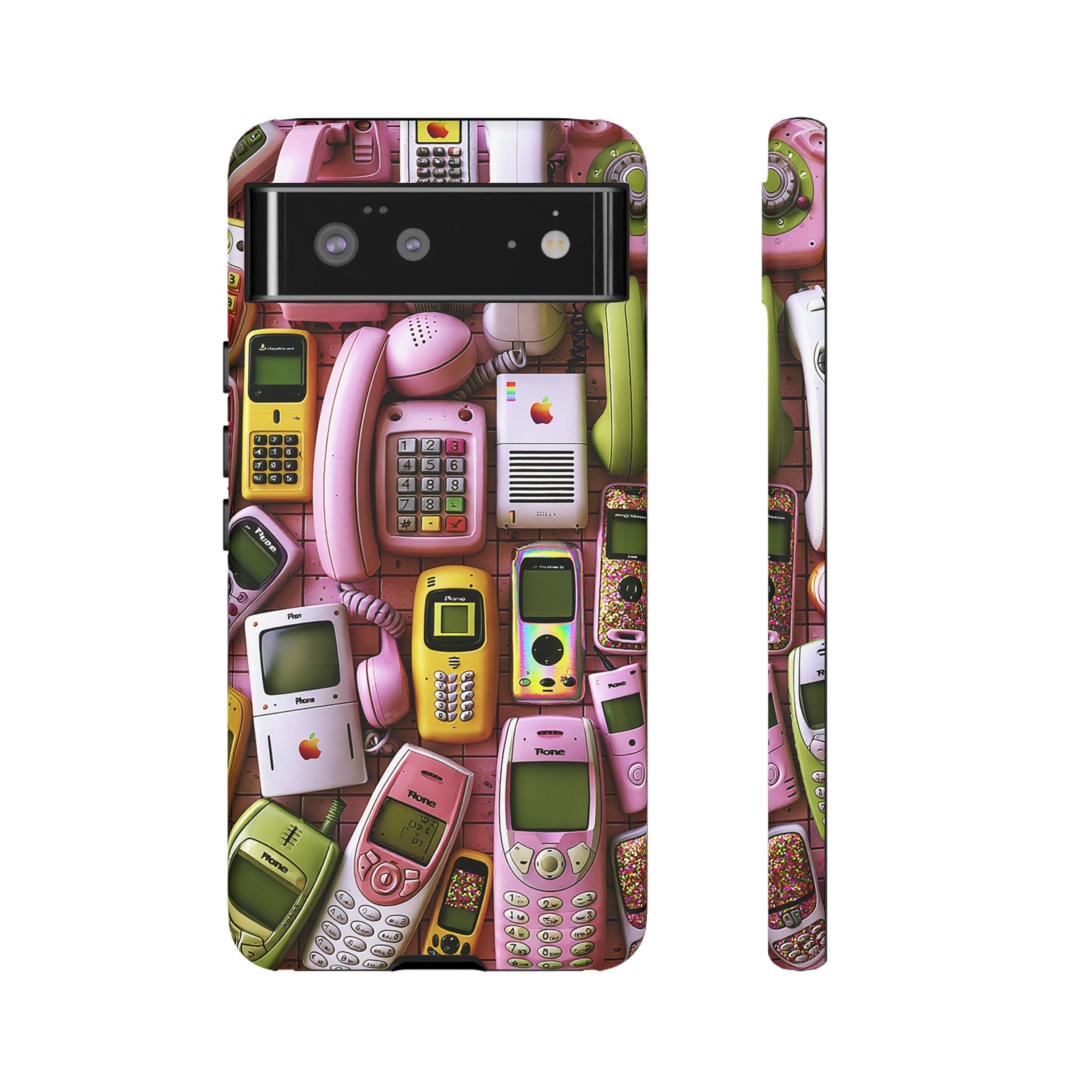 Phone Case — Surreal VR Cityscape Illustration