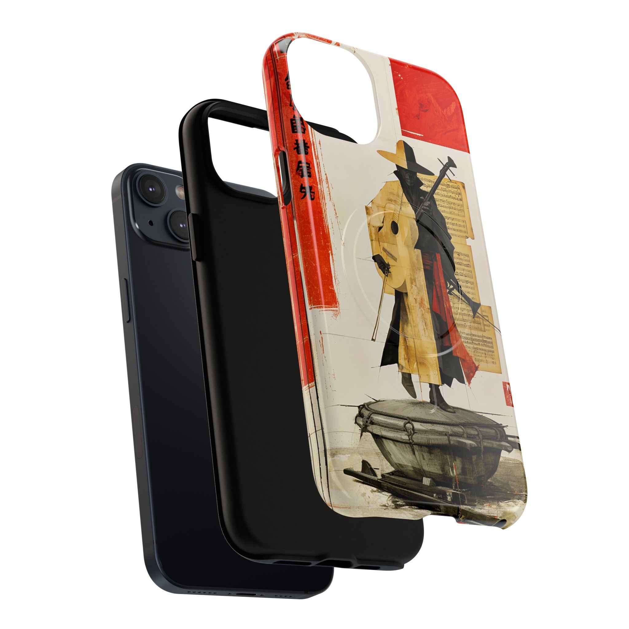 Samurai Art Phone Case — Tough Magnetic Protective iPhone Cover