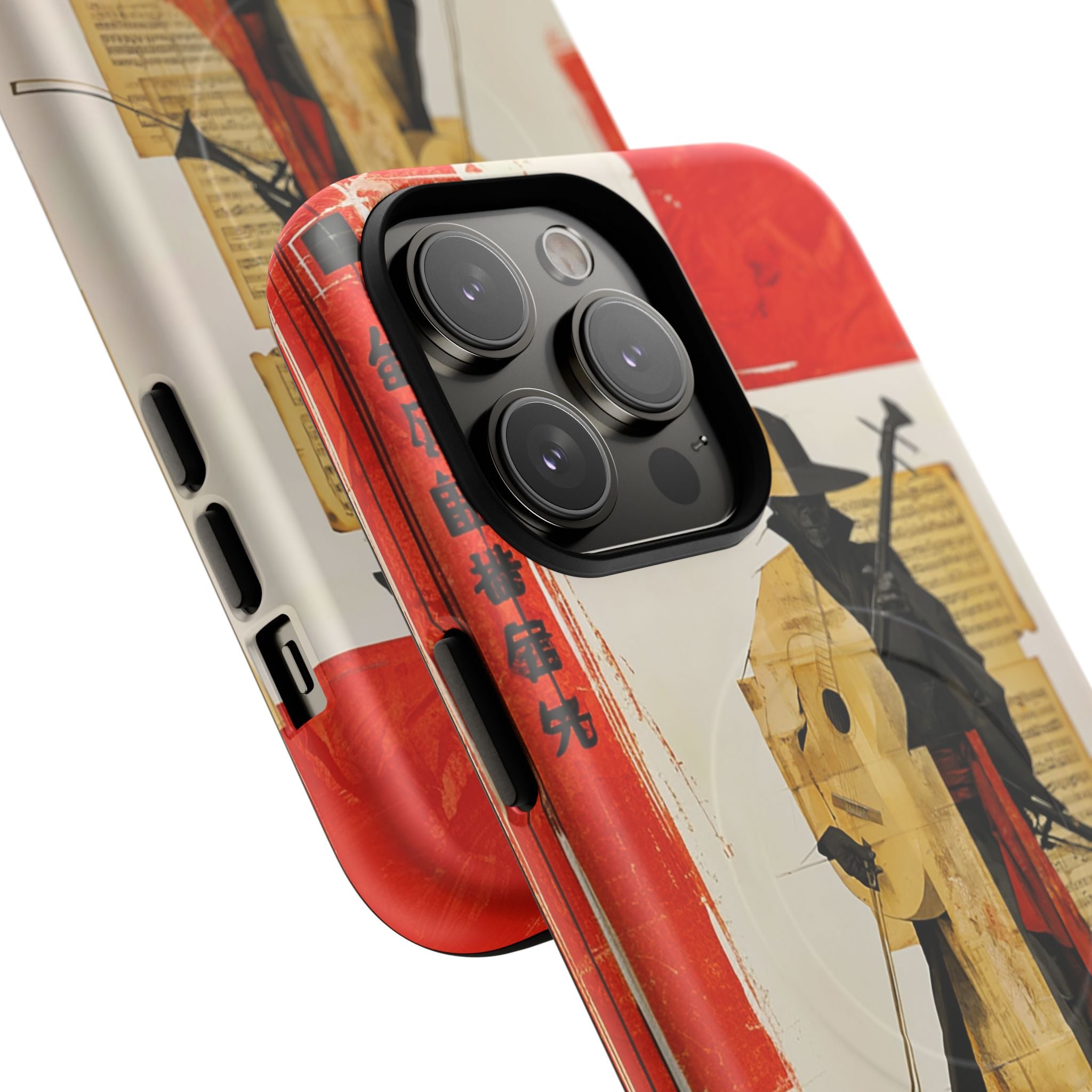 Samurai Art Phone Case — Tough Magnetic Protective iPhone Cover