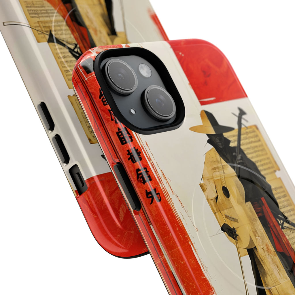 Samurai Art Phone Case — Tough Magnetic Protective iPhone Cover