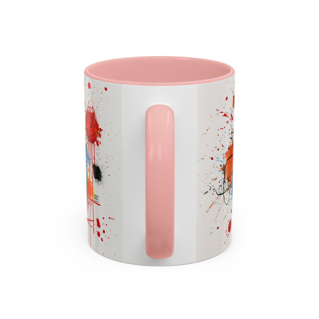 Colorful Abstract Monster Coffee Mug — Vibrant Art Accent Mug (11/15 oz)