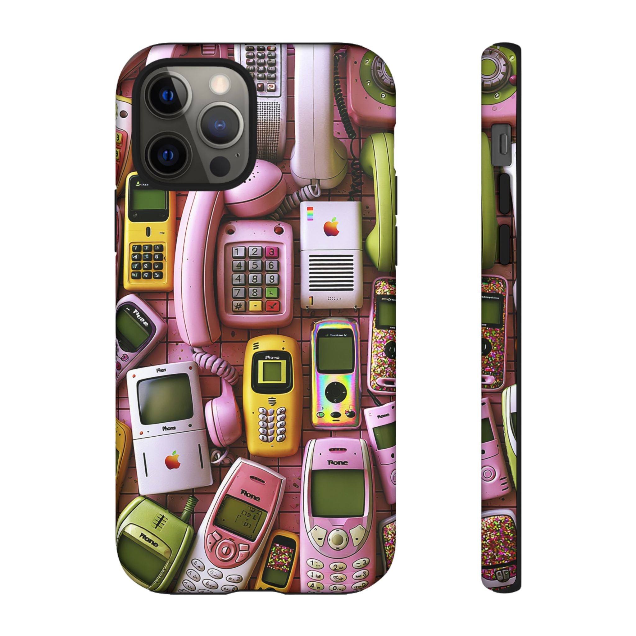 Phone Case — Surreal VR Cityscape Illustration