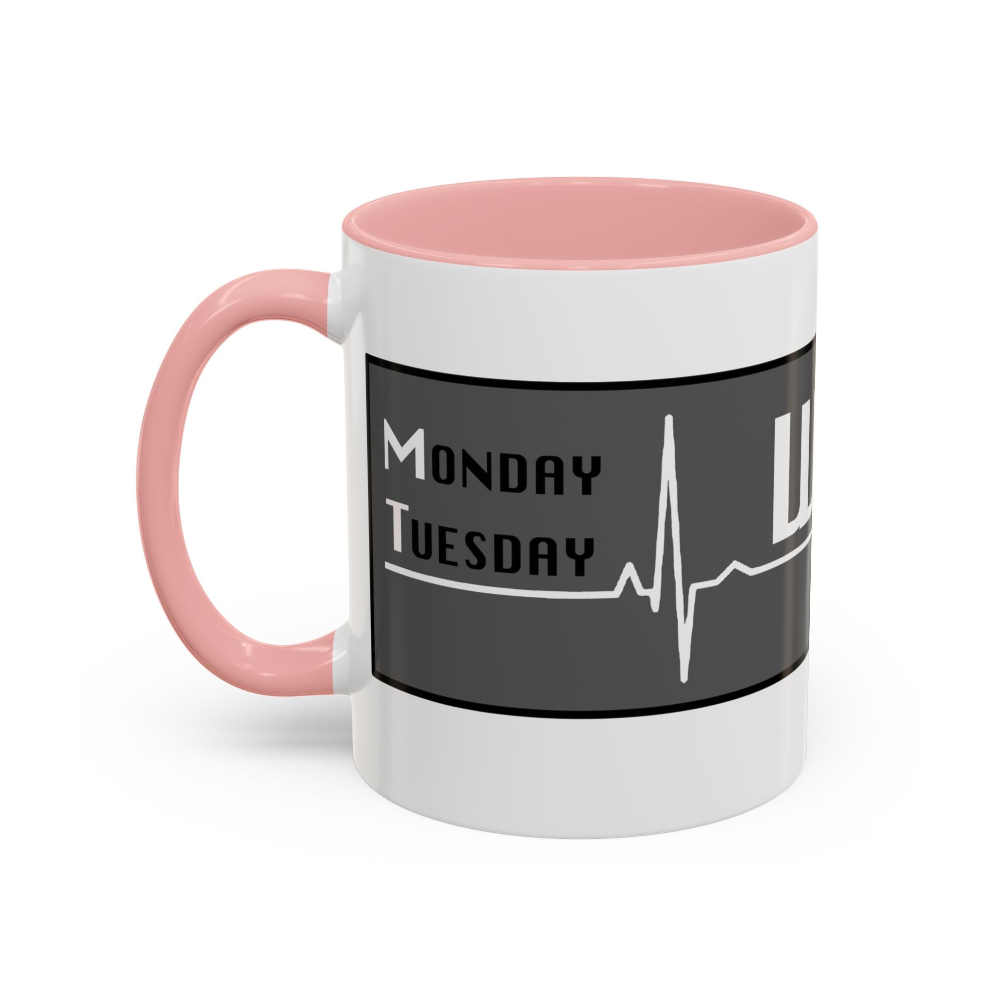 Coffee Mug — WTF (Weekend Heartbeat) Funny Weekend Nurse Gift