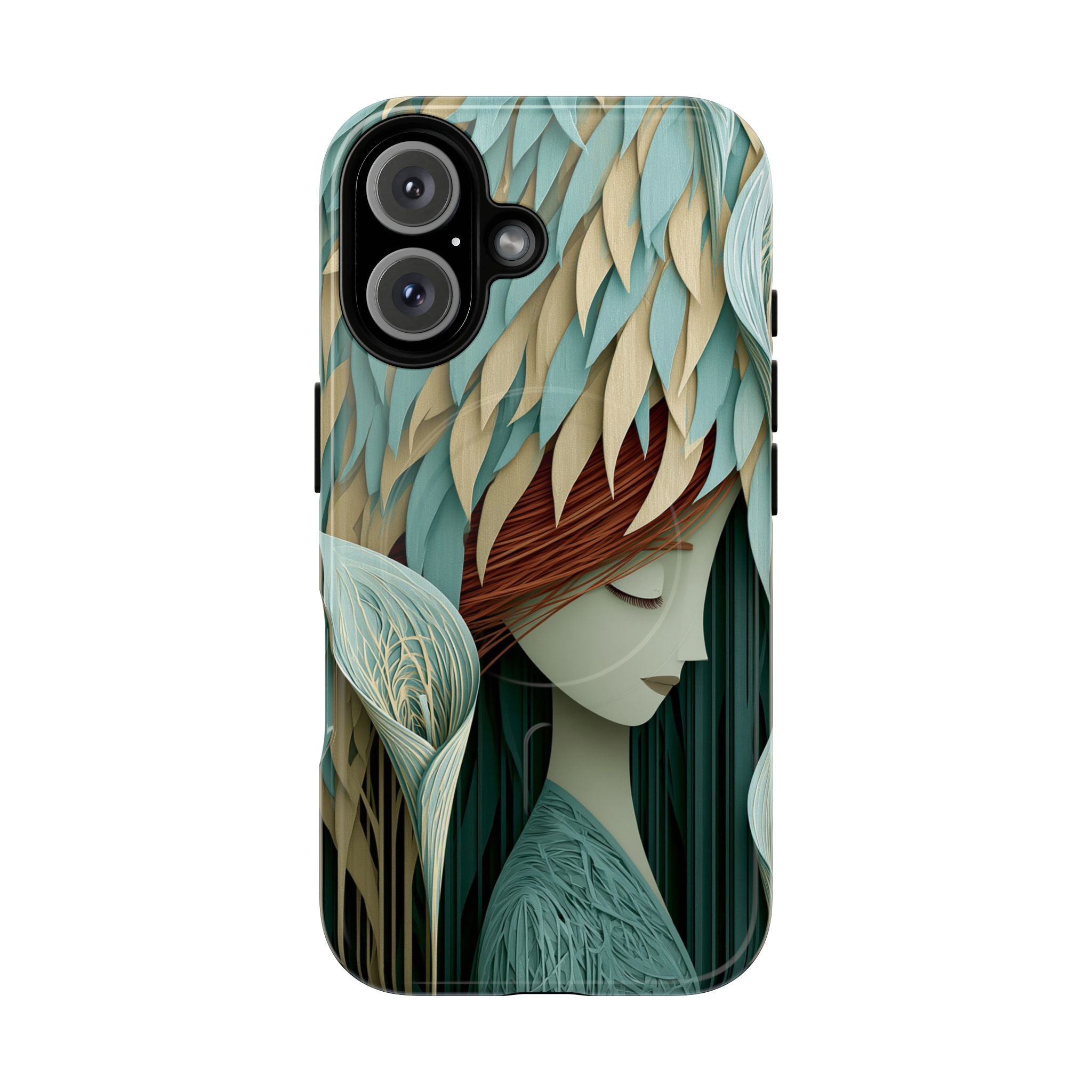 Artistic Forest Nymph Tough Magnetic Phone Case