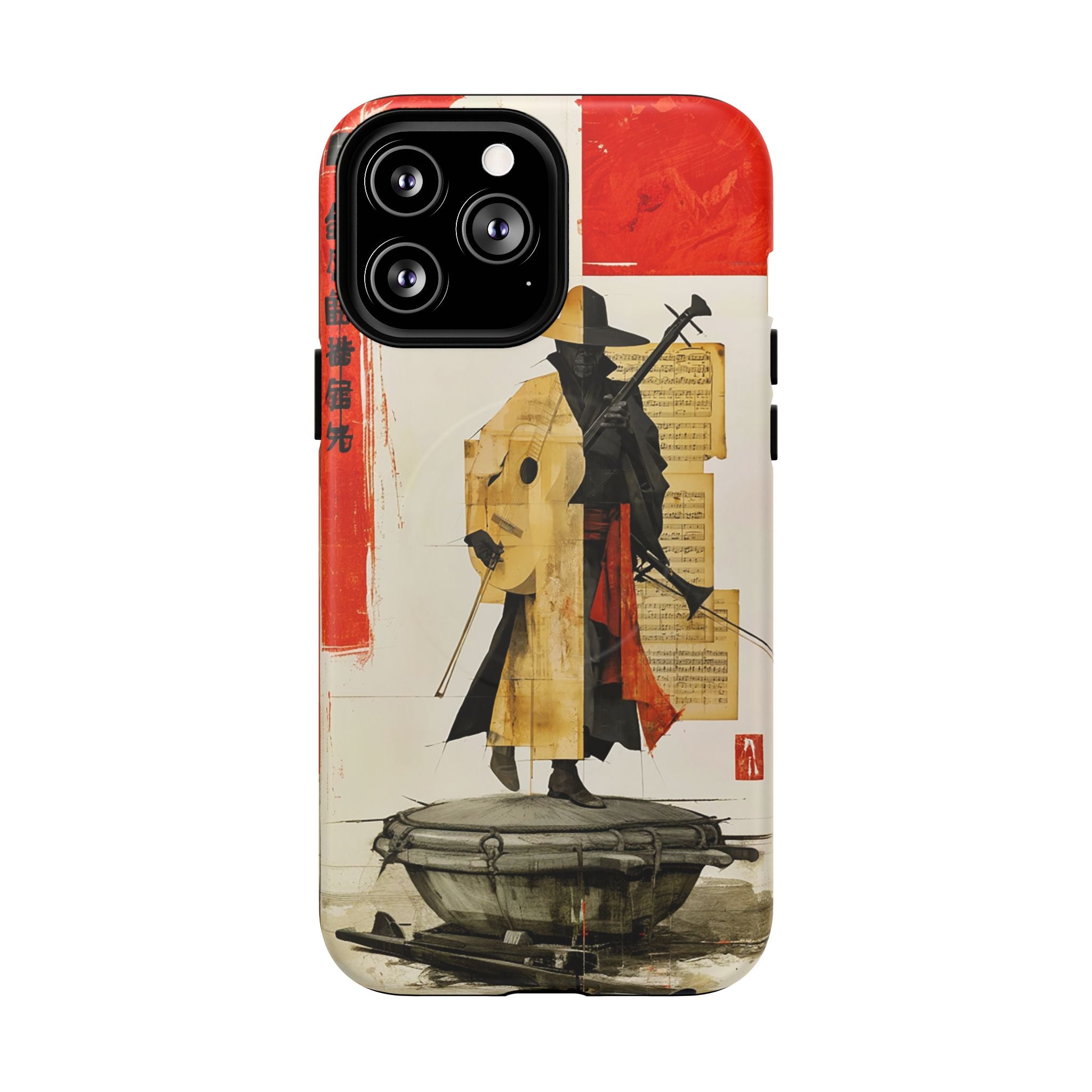 Samurai Art Phone Case — Tough Magnetic Protective iPhone Cover