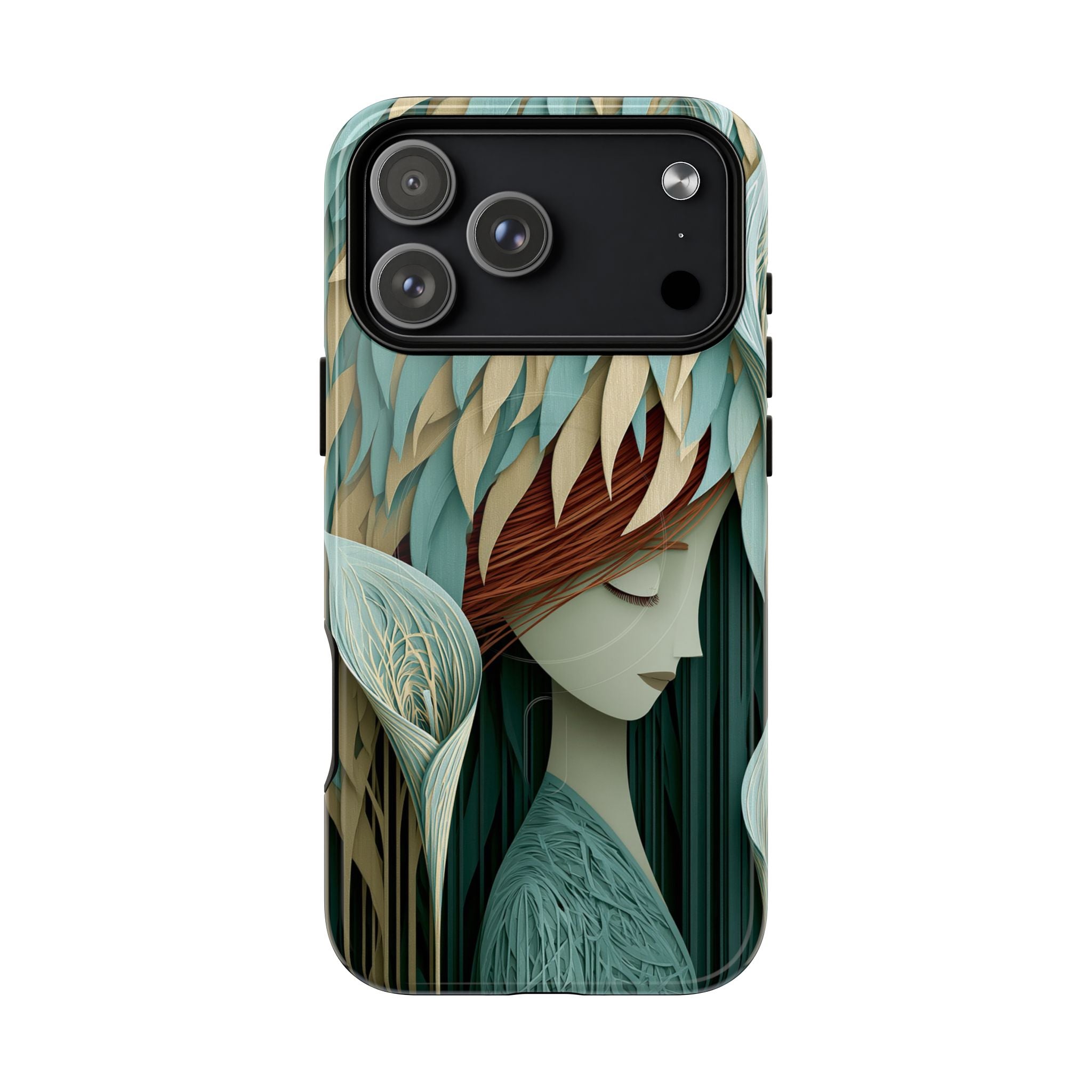 Artistic Forest Nymph Tough Magnetic Phone Case