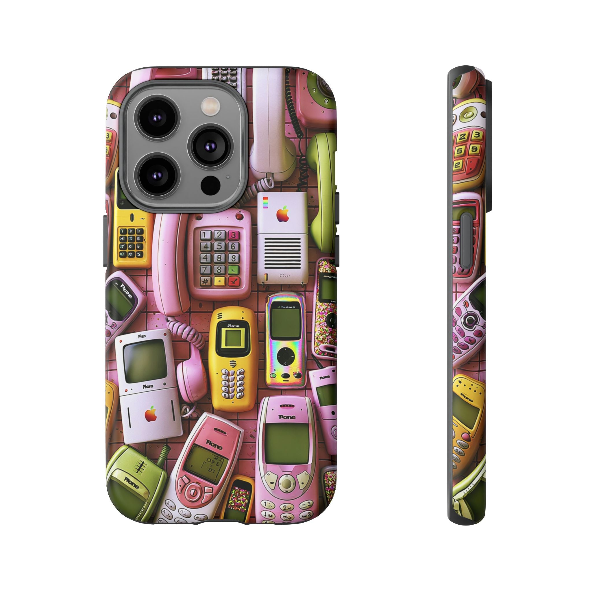 Phone Case — Surreal VR Cityscape Illustration