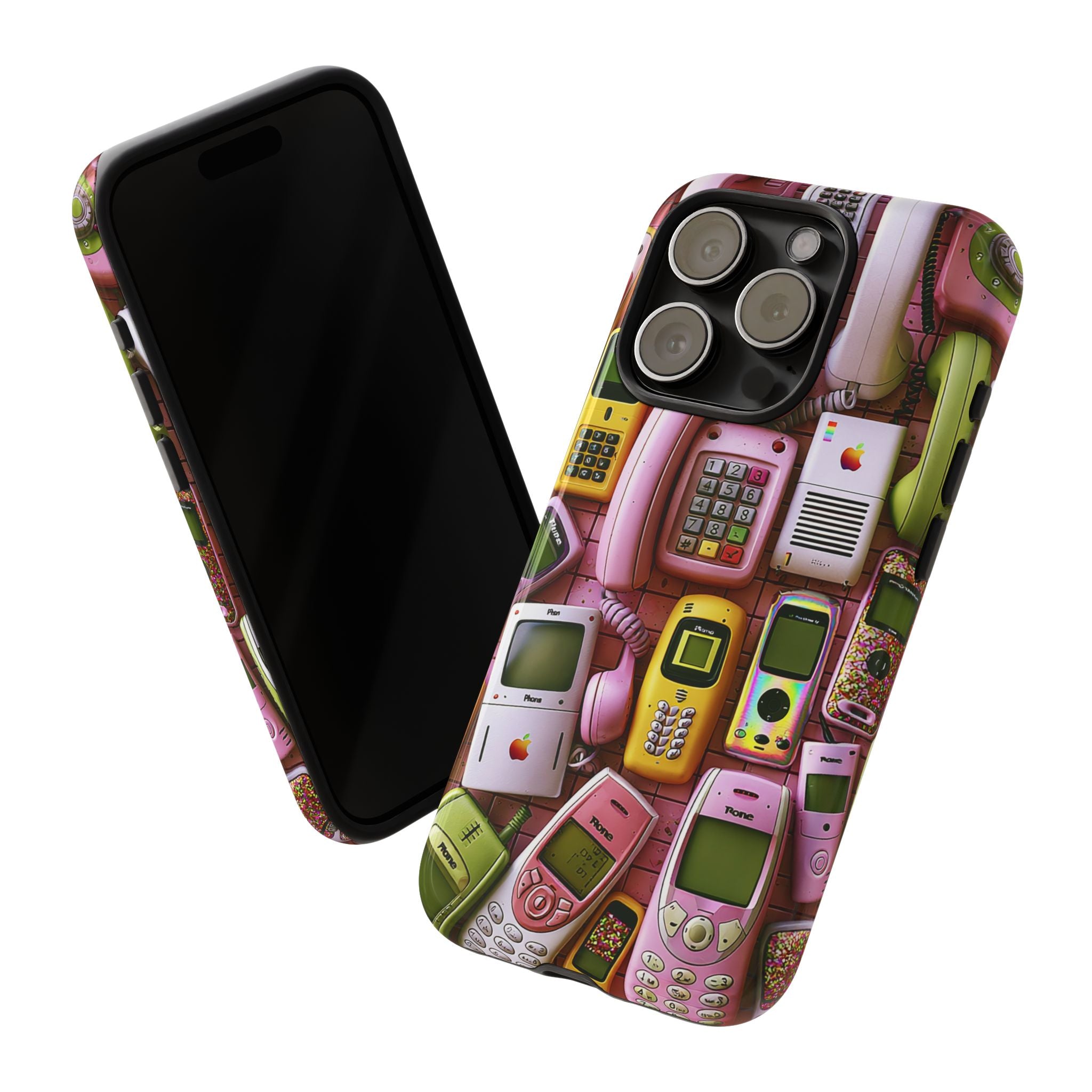 Phone Case — Surreal VR Cityscape Illustration