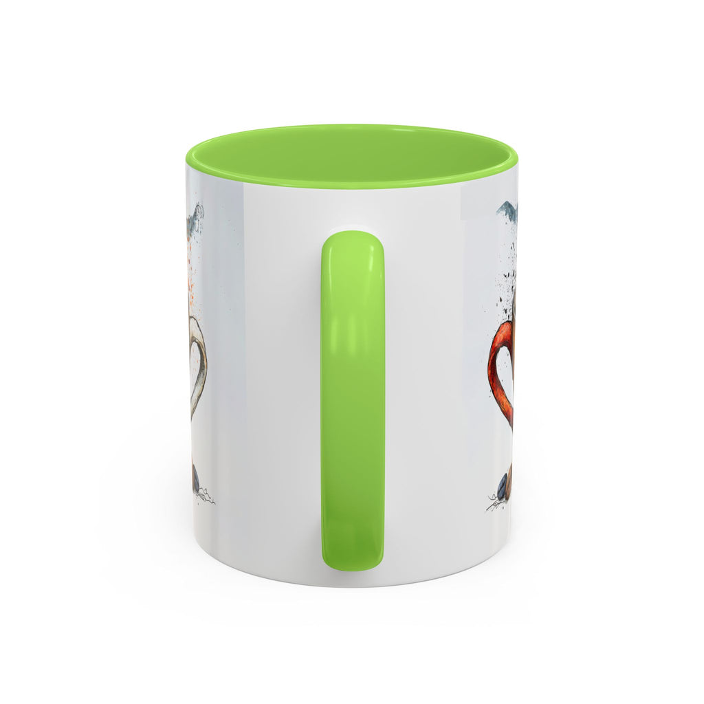 But First Coffee Ceramic Mug — Colorful Watercolor Coffee Cups (11oz & 15oz)