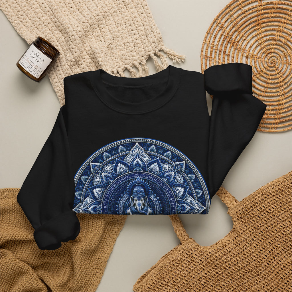 Mandala Lotus Buddha Crewneck Sweatshirt