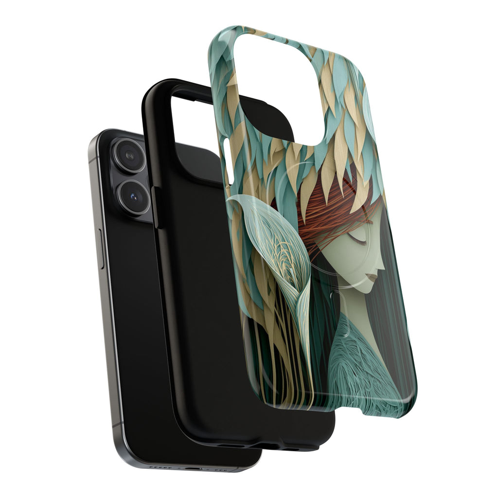 Artistic Forest Nymph Tough Magnetic Phone Case