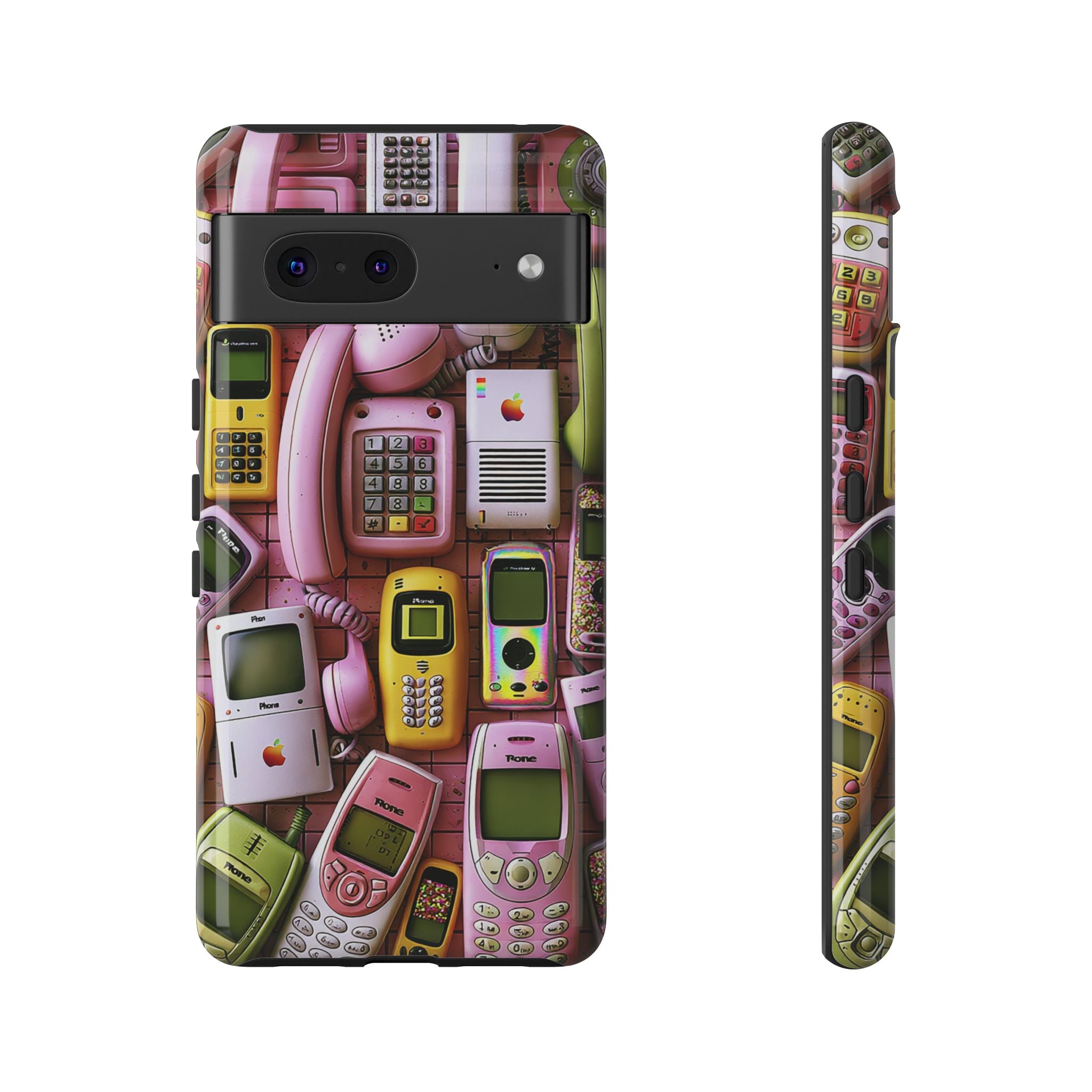 Phone Case — Surreal VR Cityscape Illustration