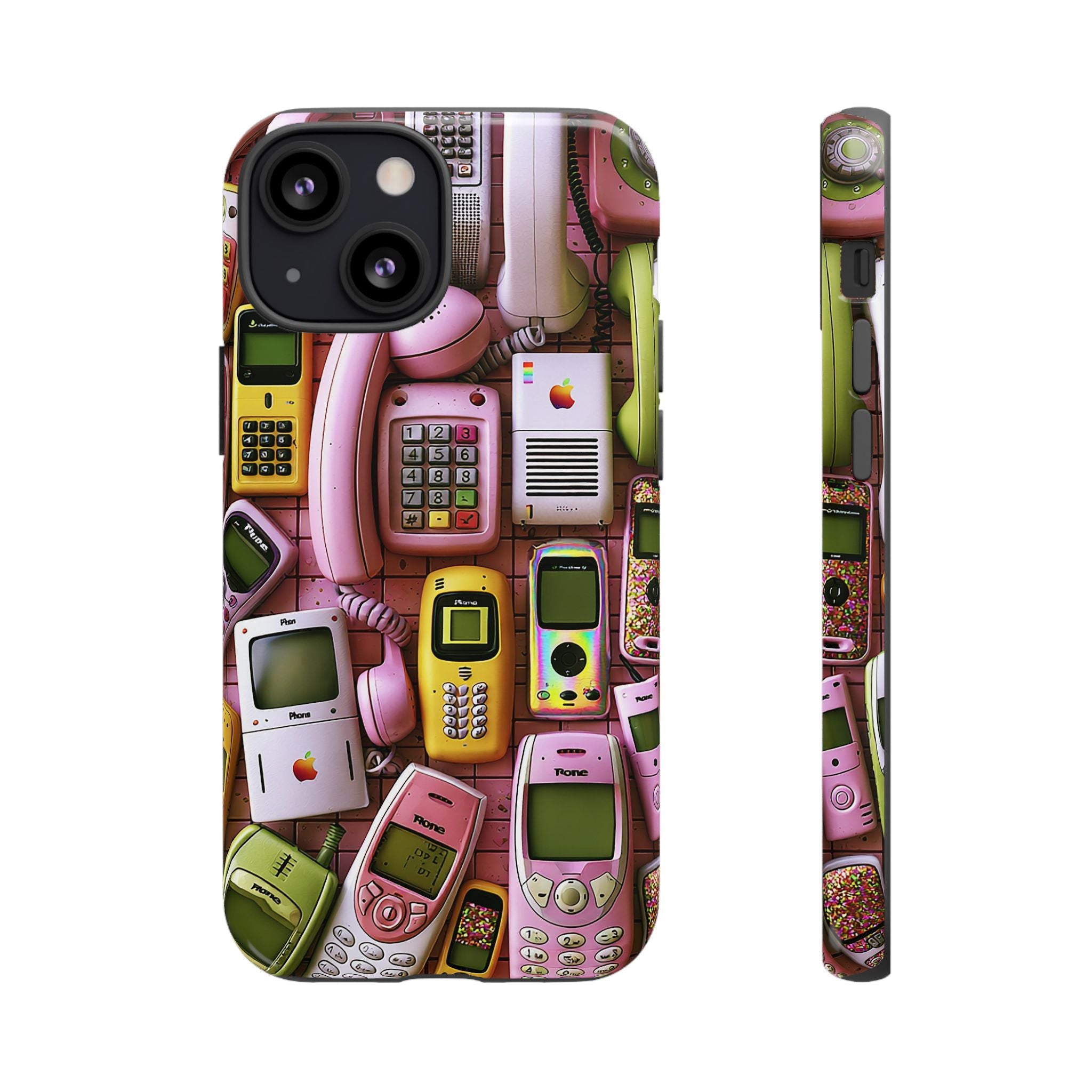 Phone Case — Surreal VR Cityscape Illustration