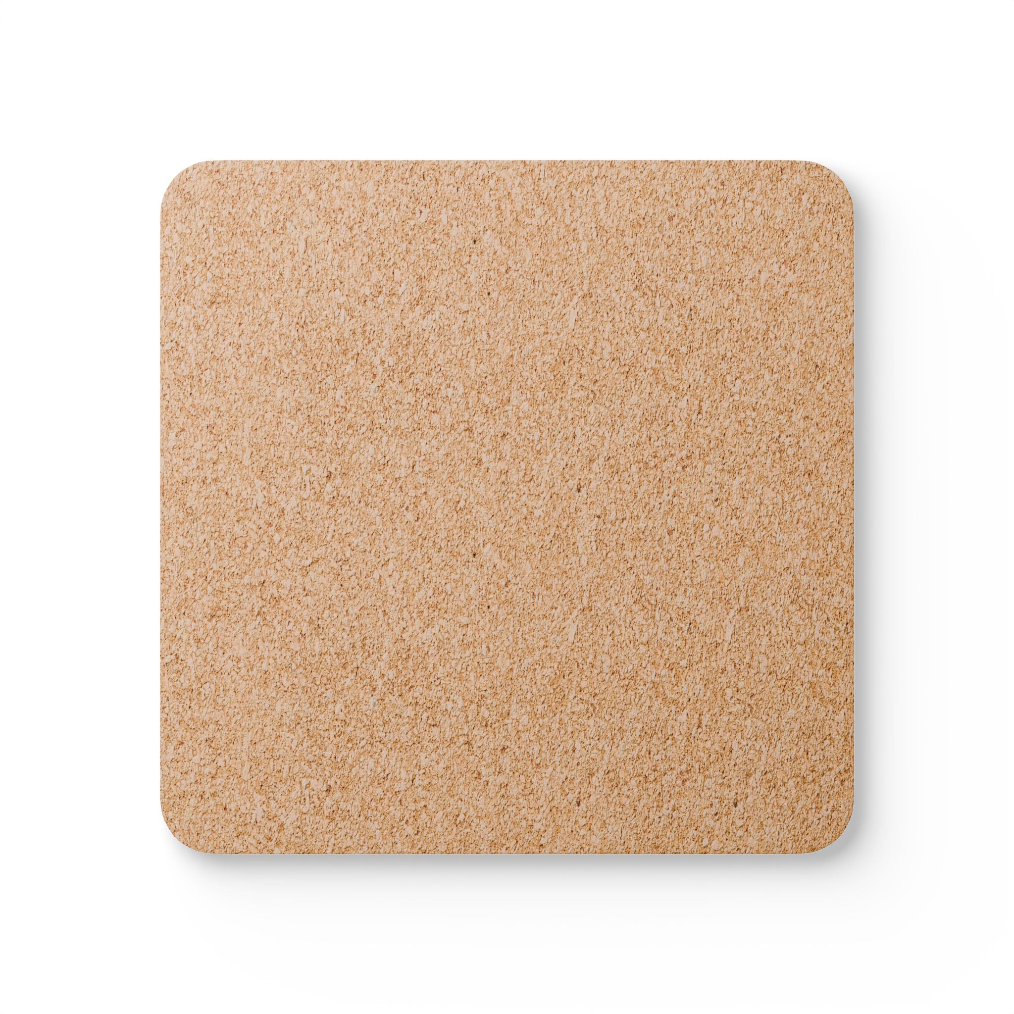 Teal Ganesha Mandala Cork Coaster Set — Boho Spiritual Drink Coasters (4-Pack)