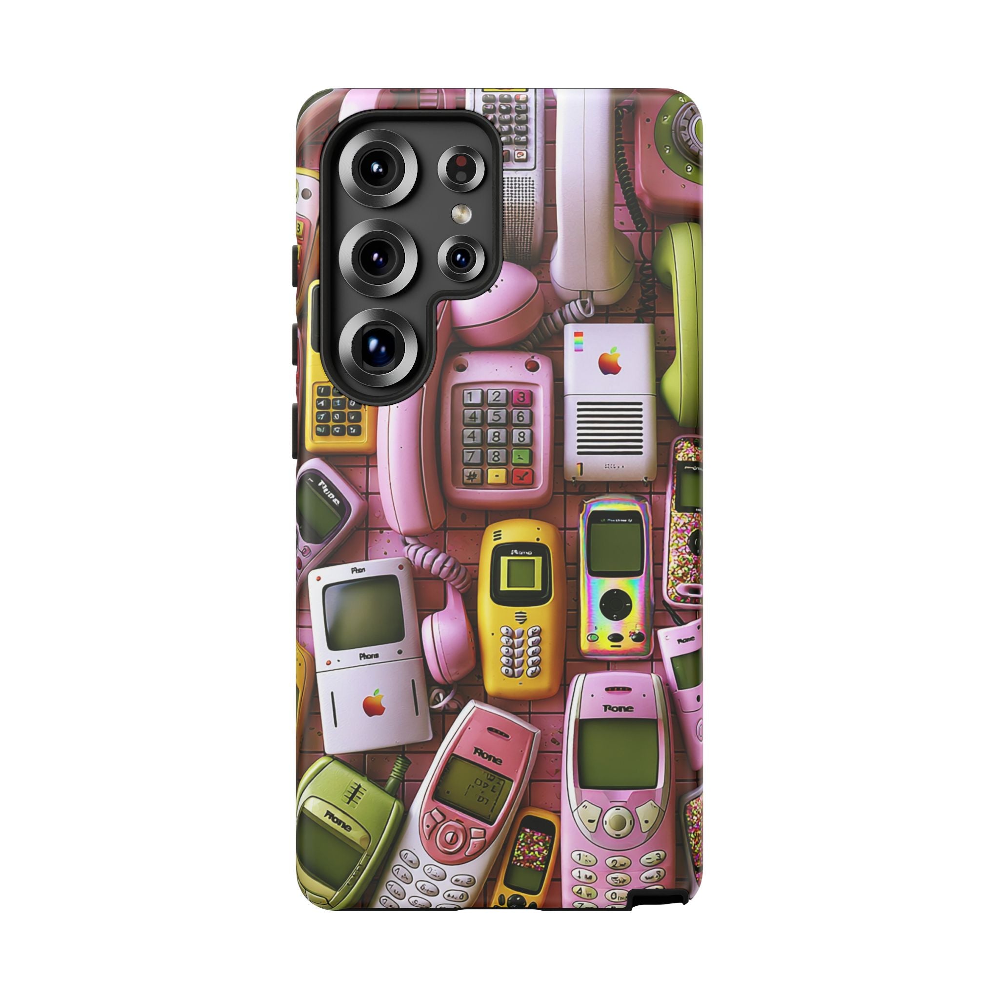 Phone Case — Surreal VR Cityscape Illustration