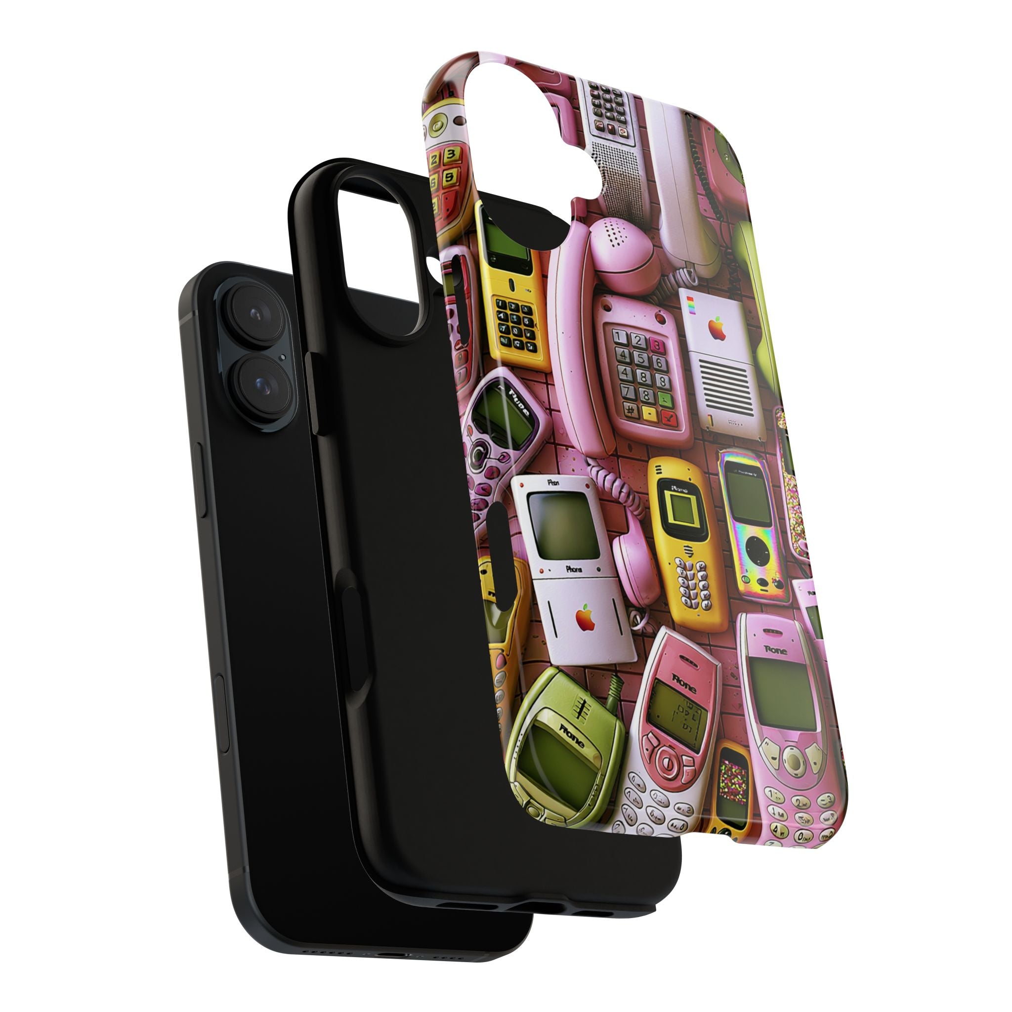Phone Case — Surreal VR Cityscape Illustration