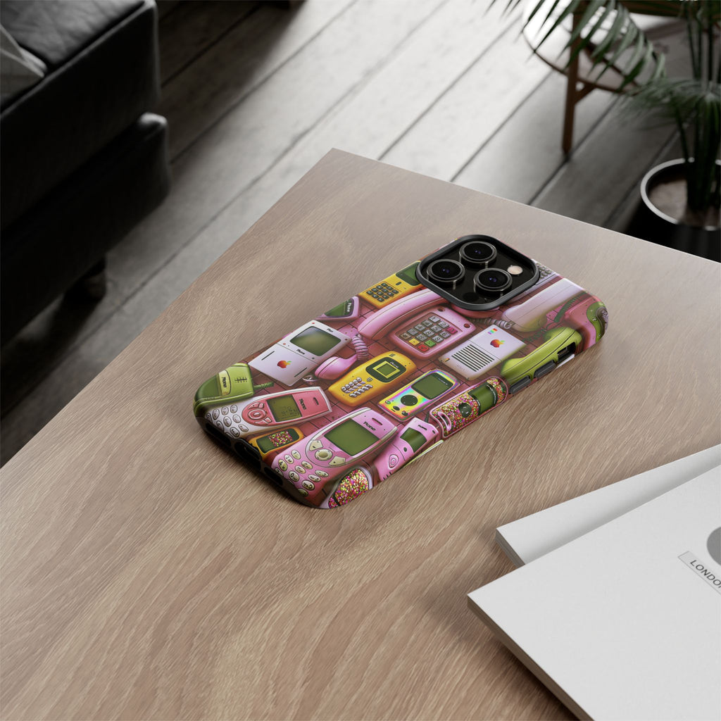 Phone Case — Surreal VR Cityscape Illustration