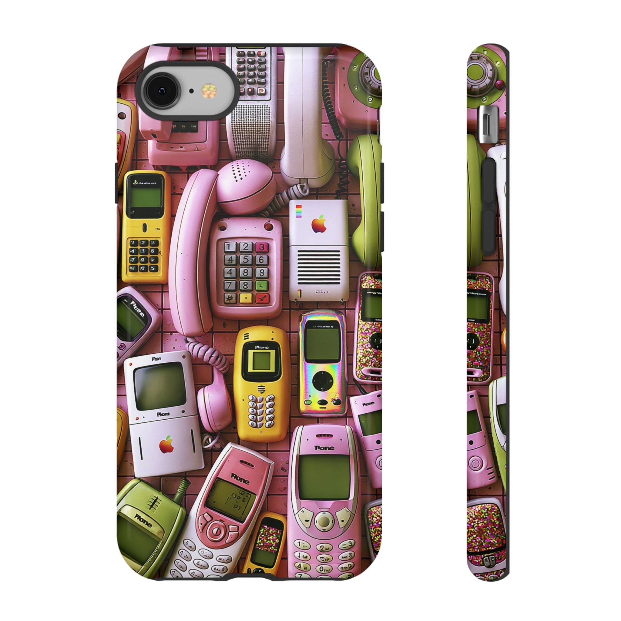 Phone Case — Surreal VR Cityscape Illustration