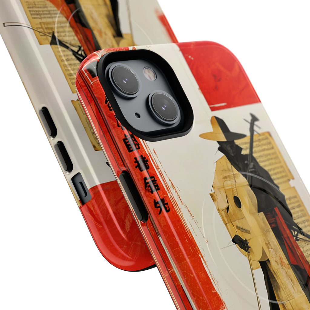 Samurai Art Phone Case — Tough Magnetic Protective iPhone Cover