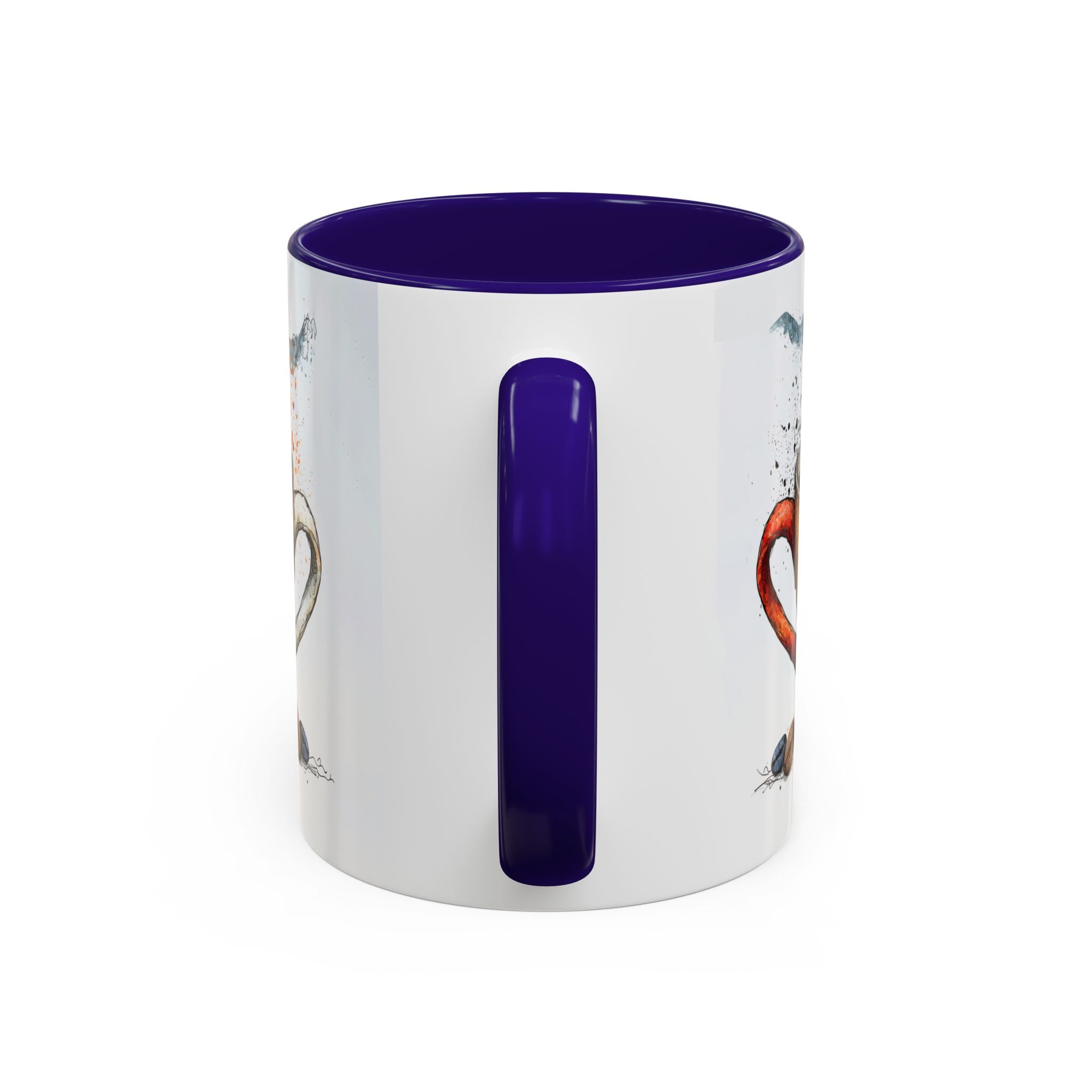 But First Coffee Ceramic Mug — Colorful Watercolor Coffee Cups (11oz & 15oz)