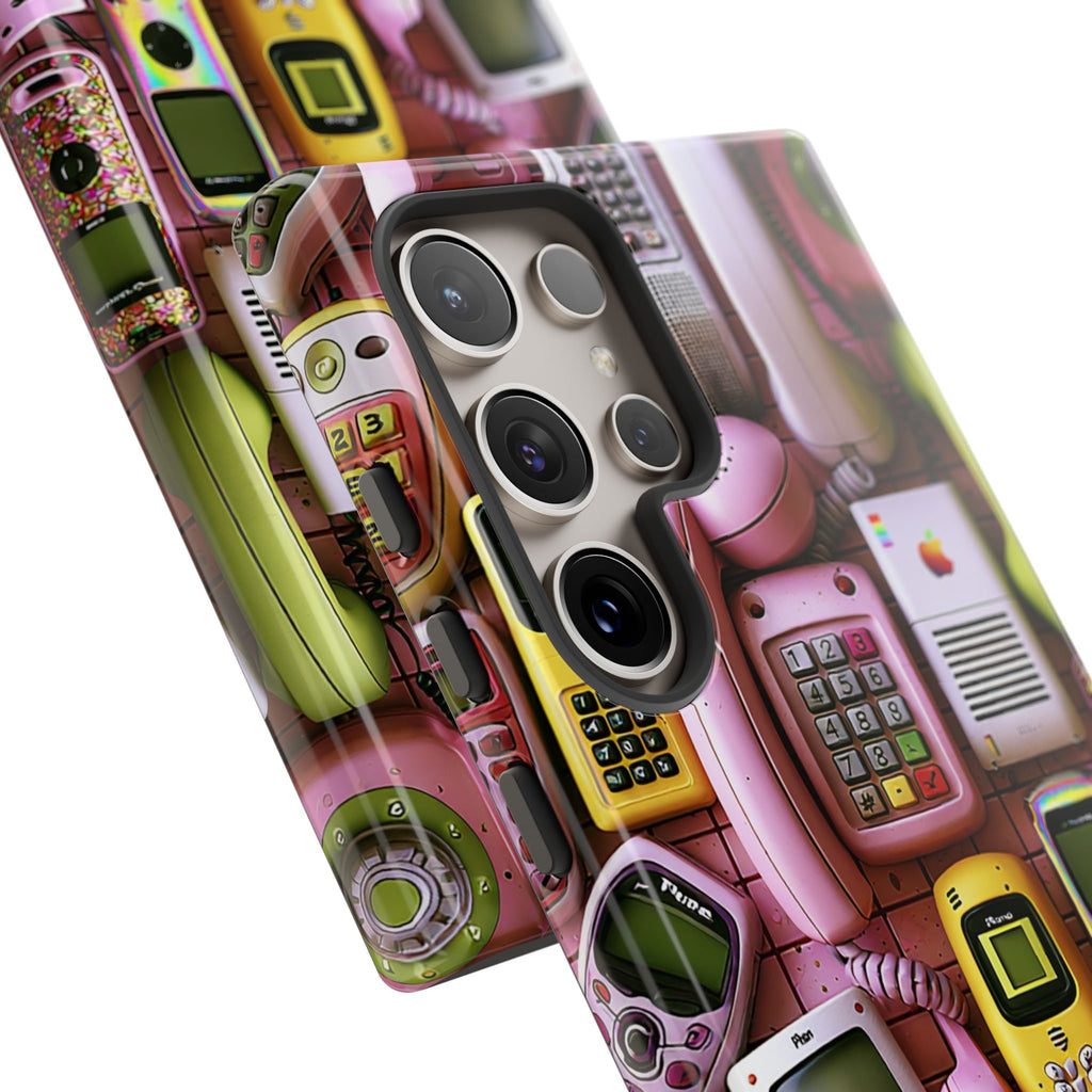 Phone Case — Surreal VR Cityscape Illustration