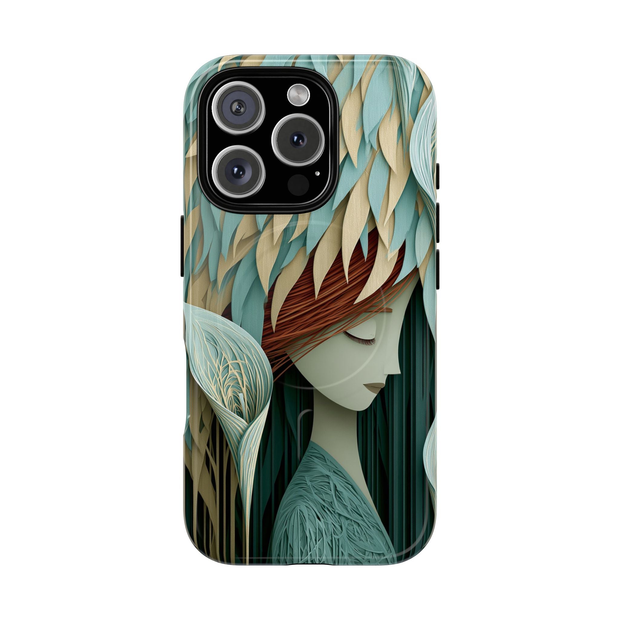 Artistic Forest Nymph Tough Magnetic Phone Case