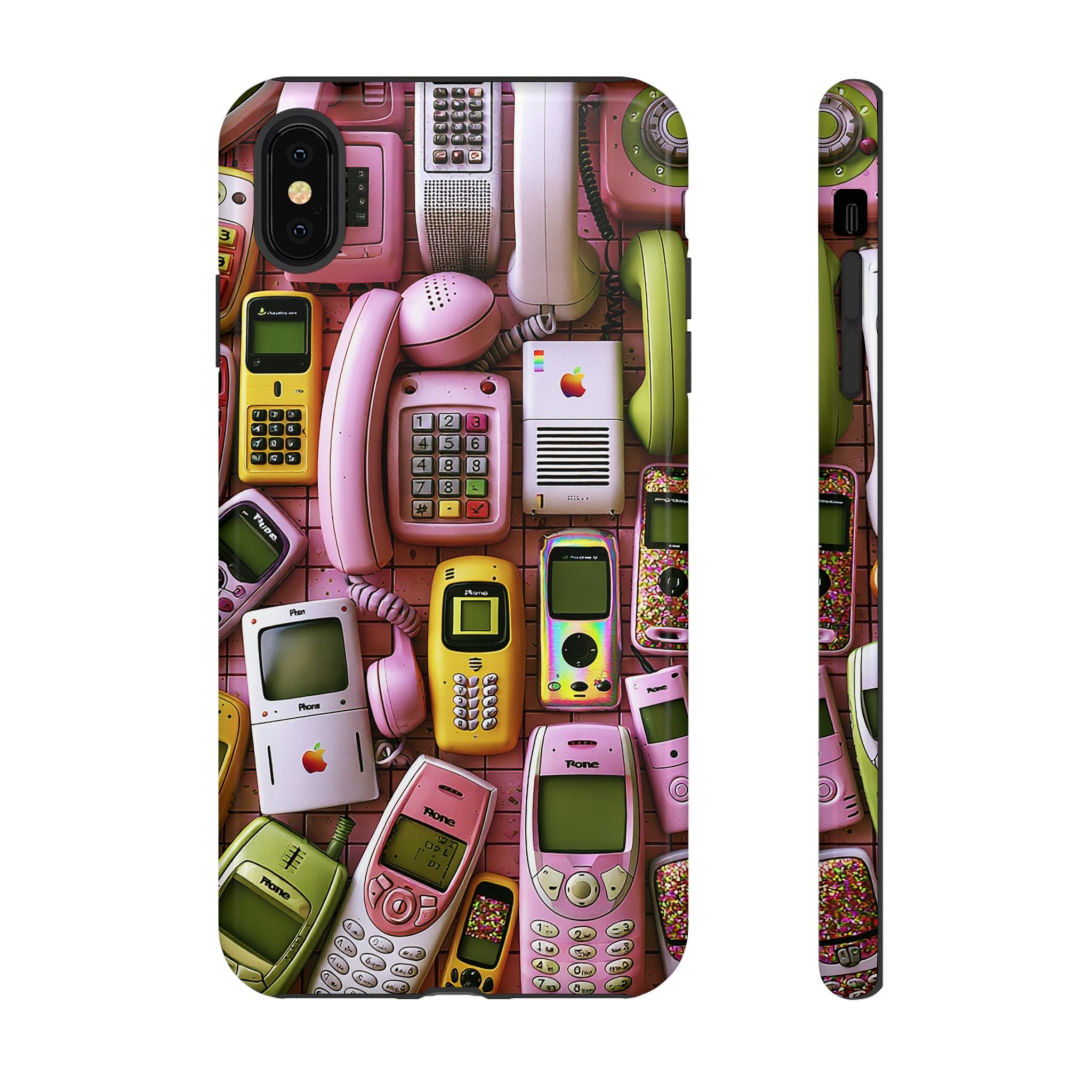 Phone Case — Surreal VR Cityscape Illustration