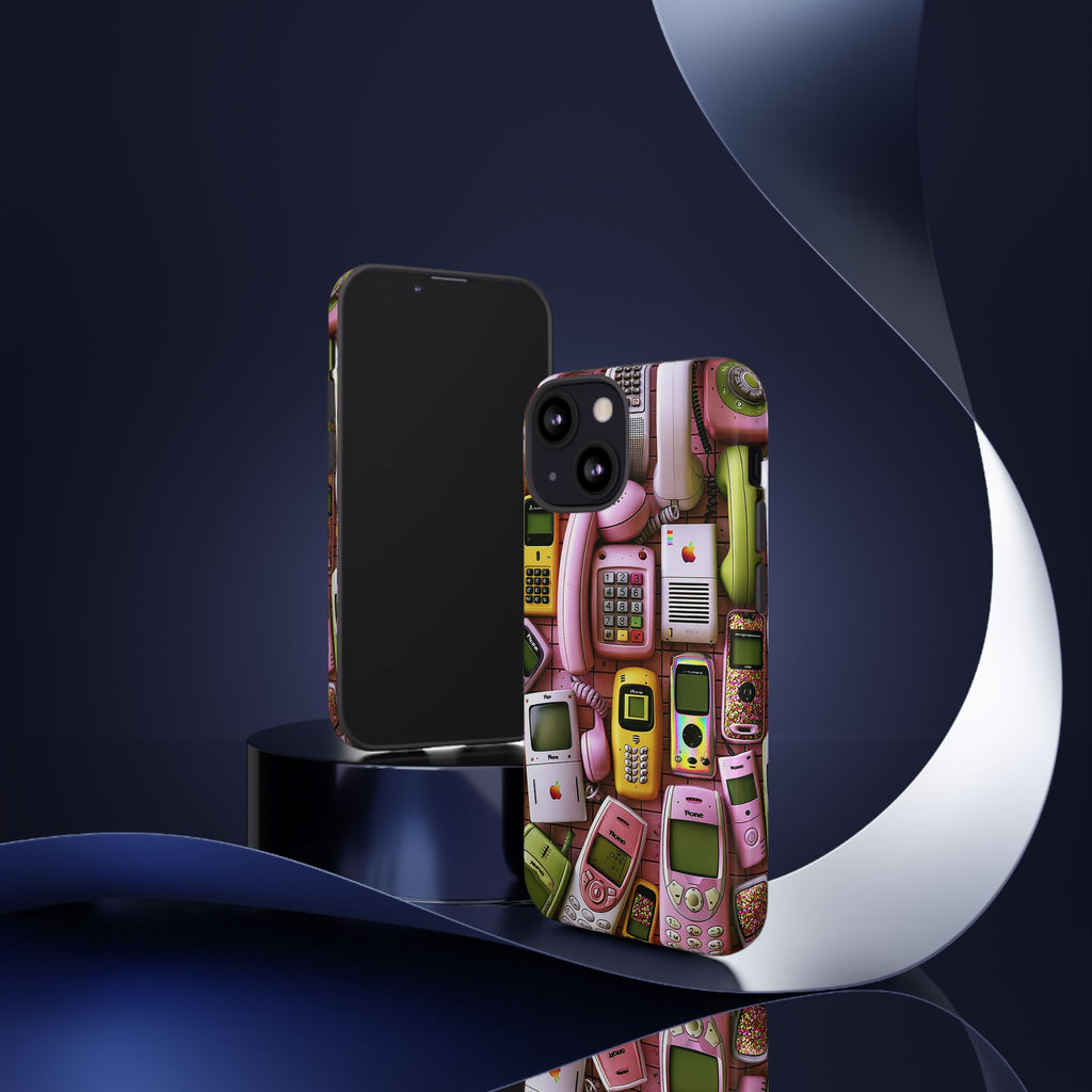 Phone Case — Surreal VR Cityscape Illustration