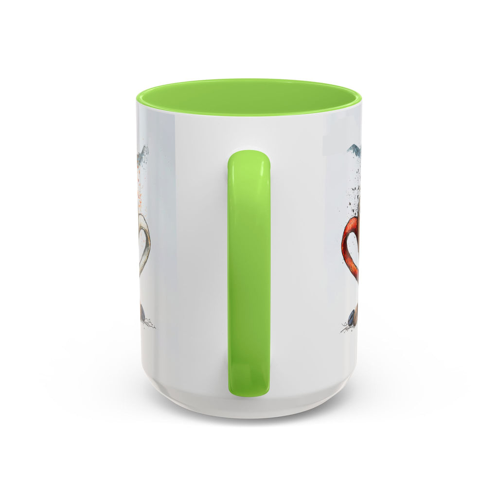 But First Coffee Ceramic Mug — Colorful Watercolor Coffee Cups (11oz & 15oz)