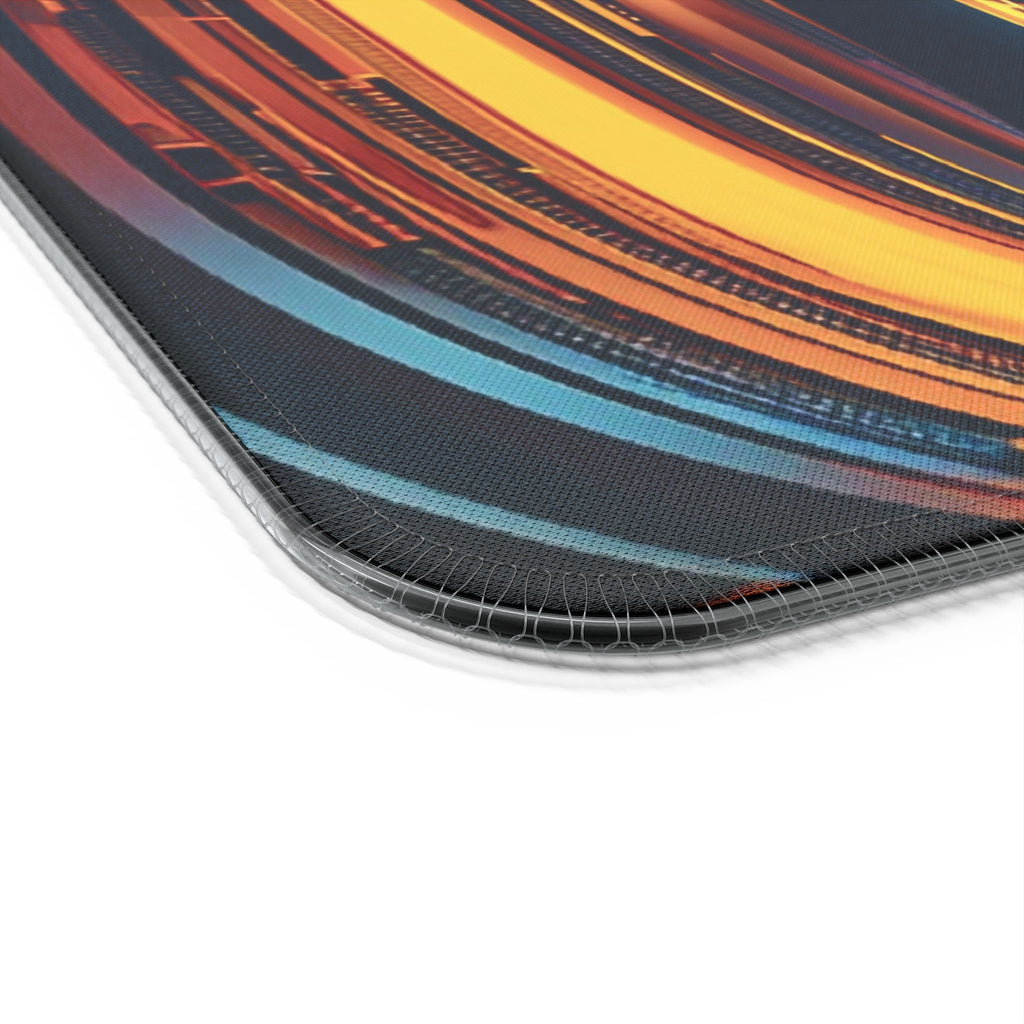 LED Wireless Charging Gaming Mouse Pad — Futuristic Neon Desk Mat