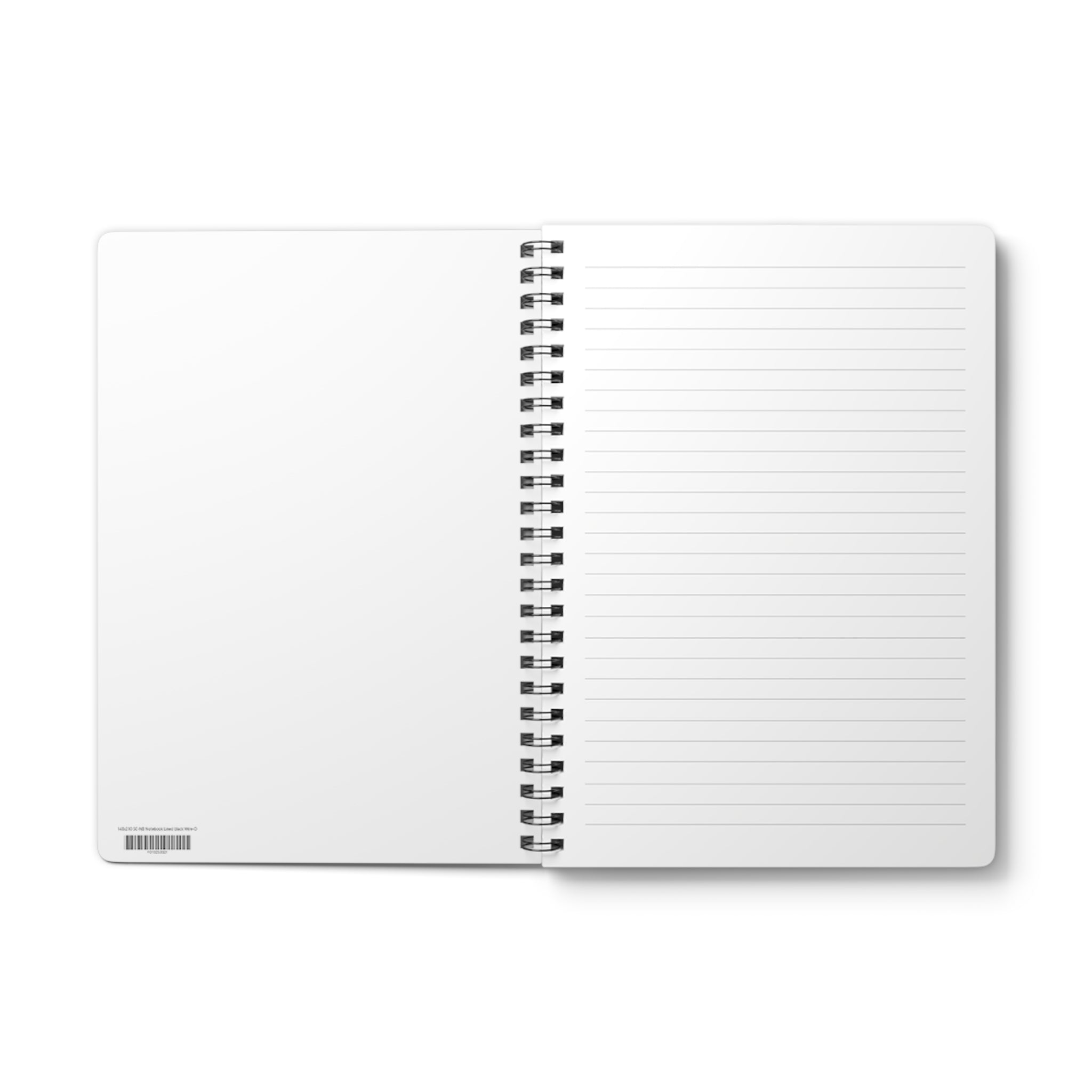 A5 Wirobound Notebook — Colorful Fantasy City Illustration, Lined Journal for Writers & Students