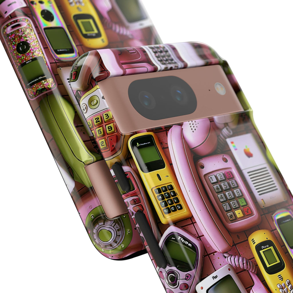 Phone Case — Surreal VR Cityscape Illustration