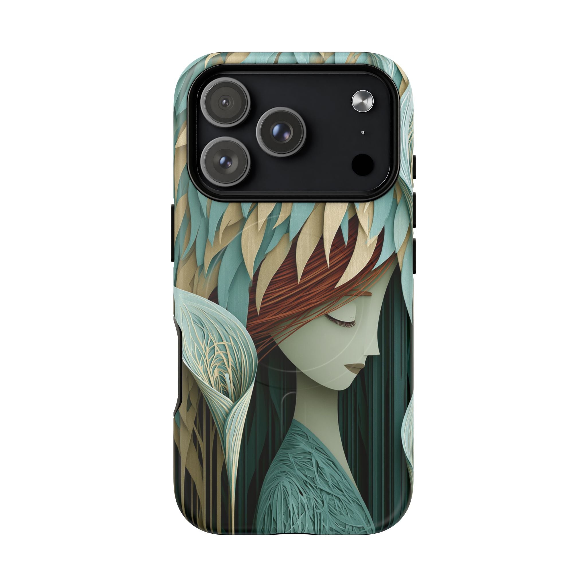 Artistic Forest Nymph Tough Magnetic Phone Case