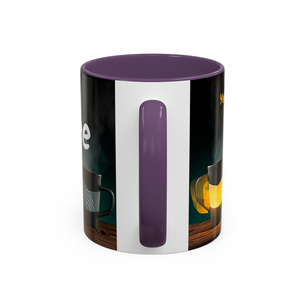 Yeah, yeah, yeah...But First Coffee Accent Mug – Ceramic 11/15oz Coffee Cup