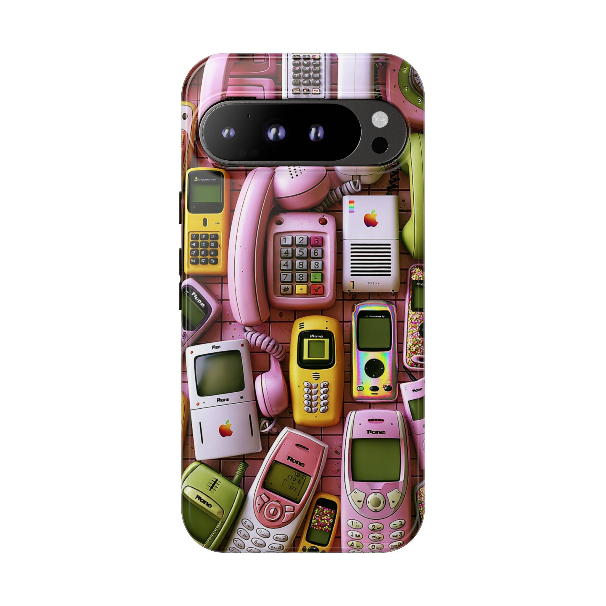 Phone Case — Surreal VR Cityscape Illustration