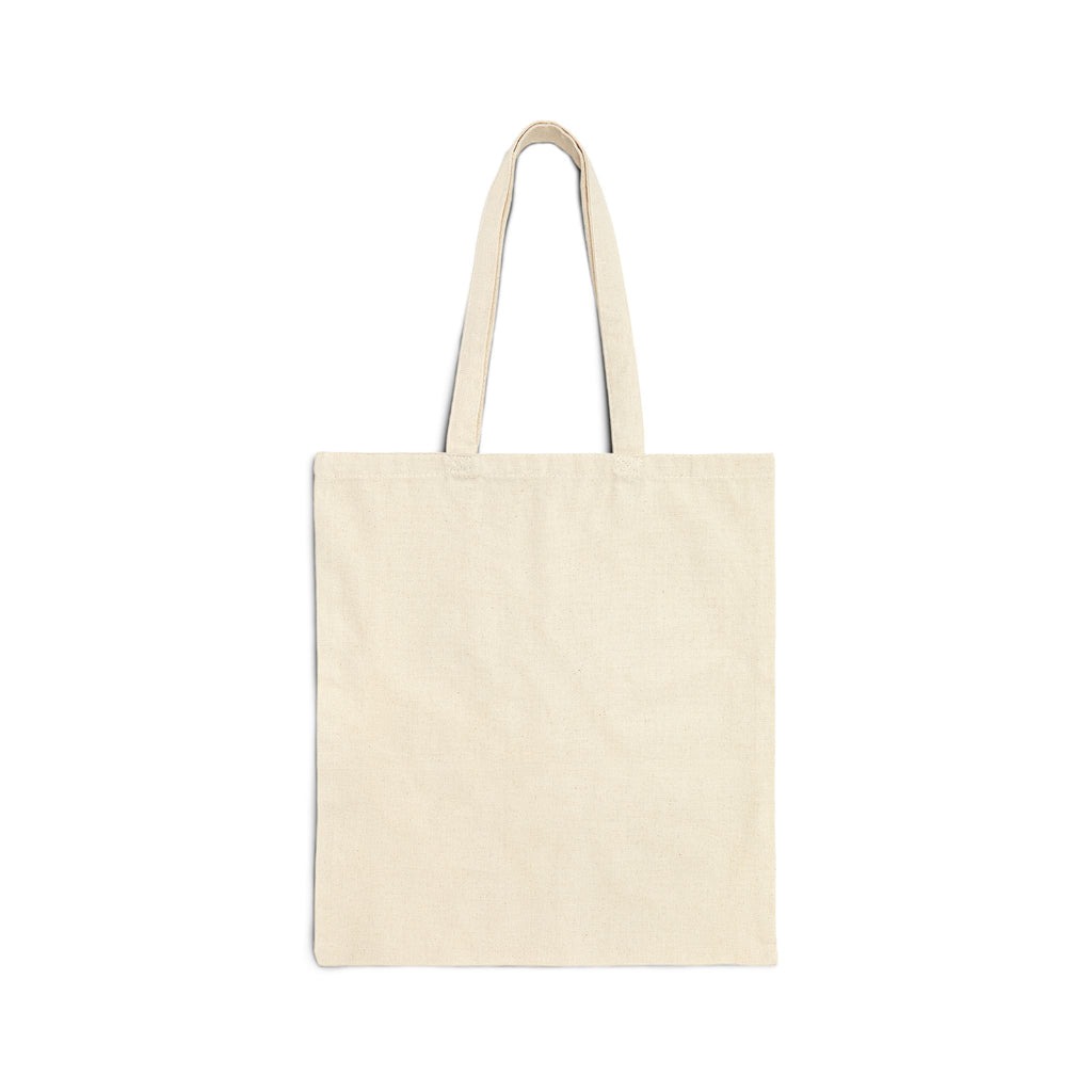 Canvas Tote Bag — Abstract Black Leopard Camouflage Print