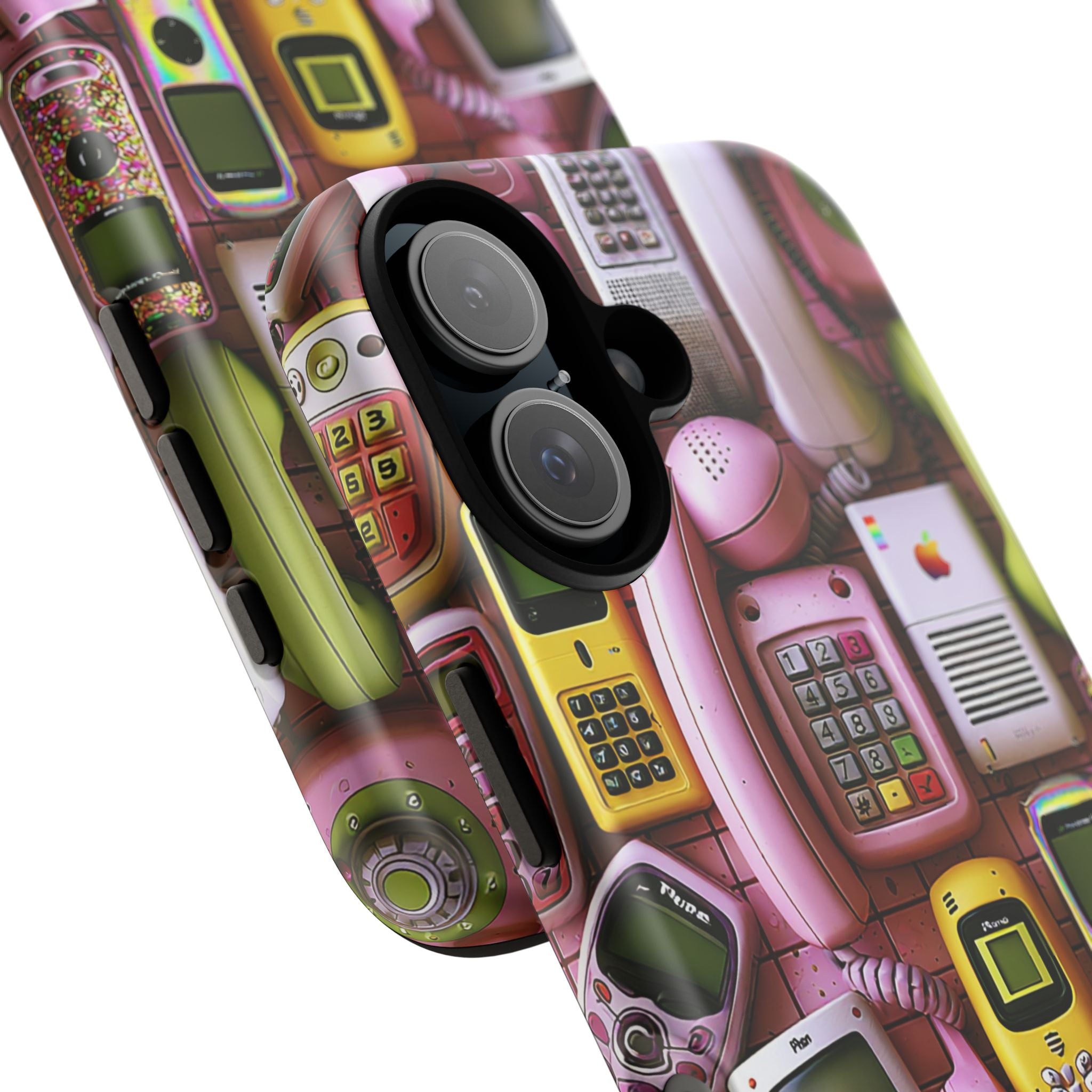 Phone Case — Surreal VR Cityscape Illustration
