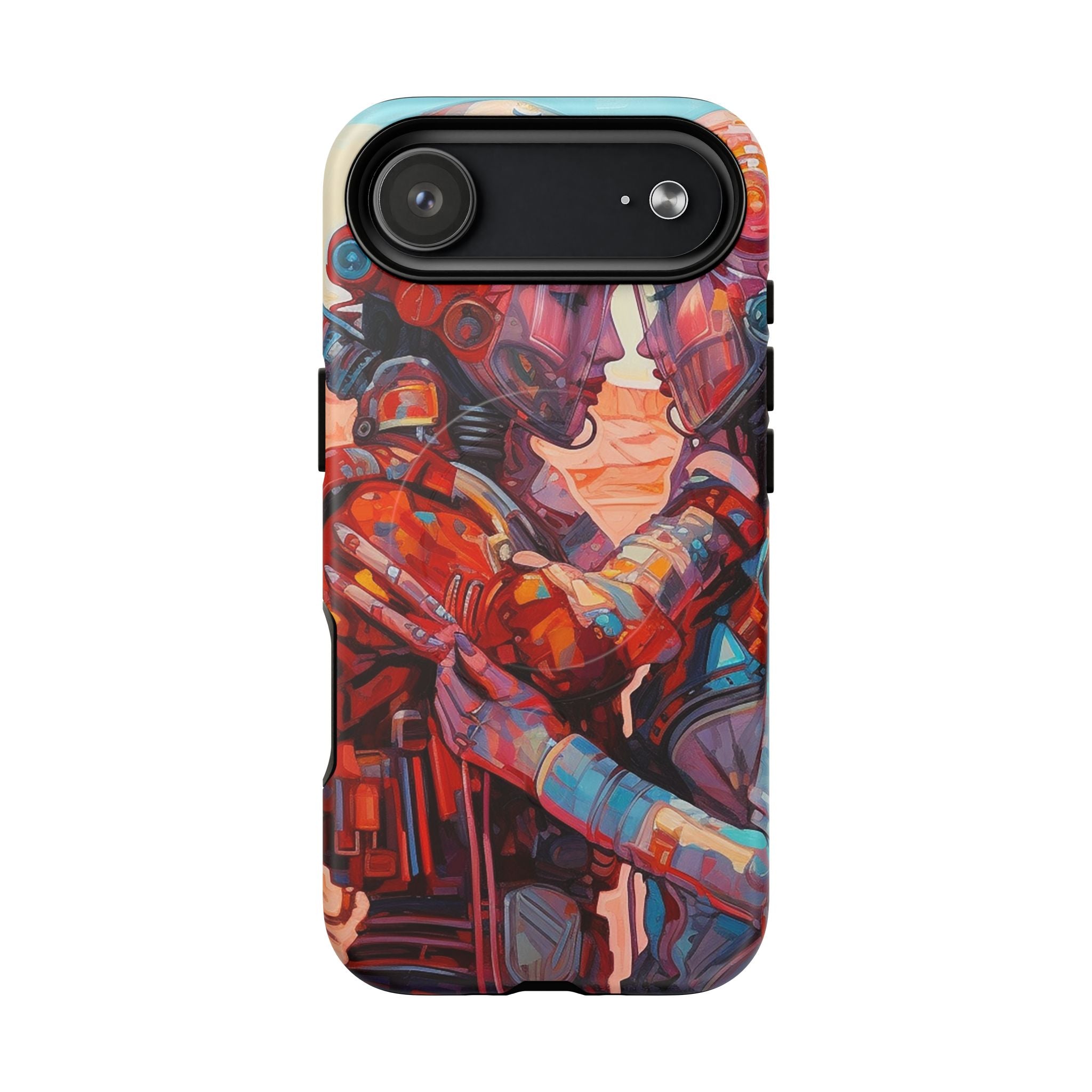 Phone Case — Colorful Futuristic Astronauts Magnetic Tough Case