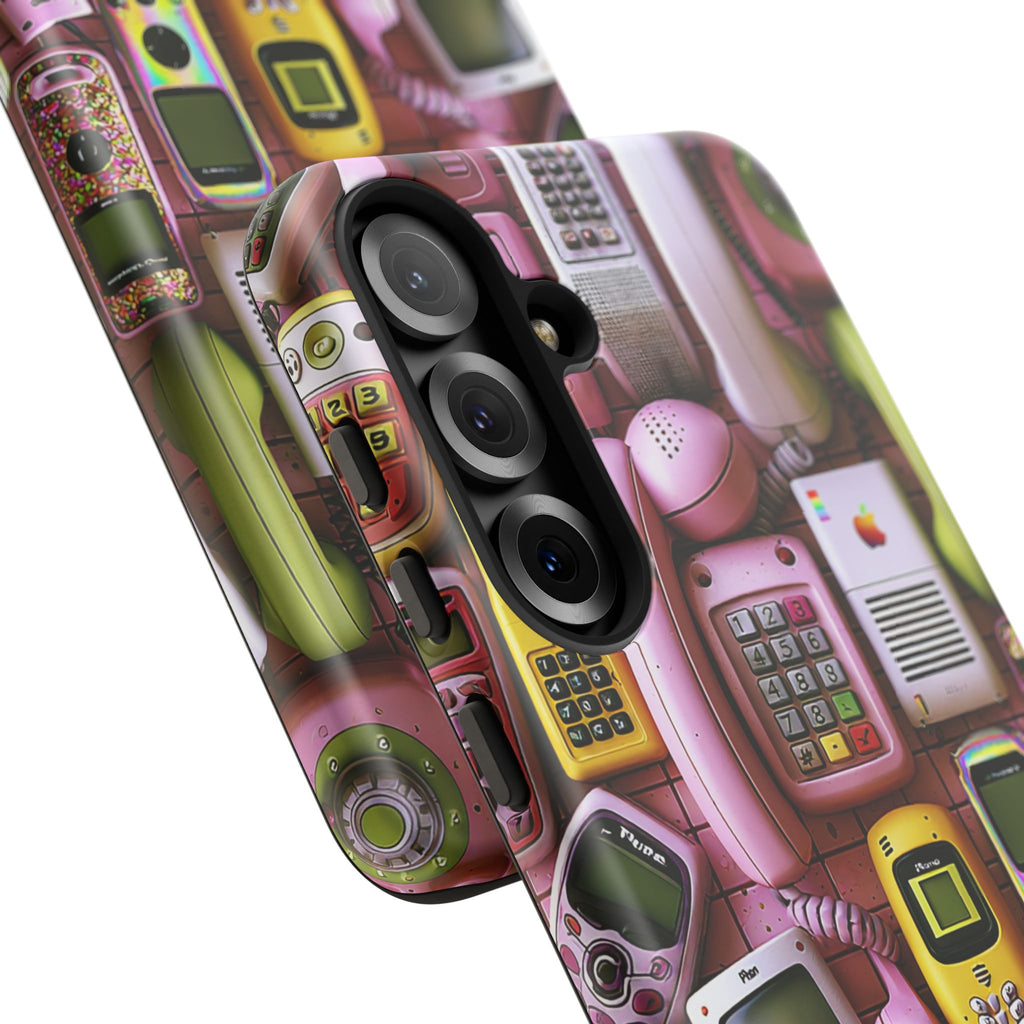 Phone Case — Surreal VR Cityscape Illustration