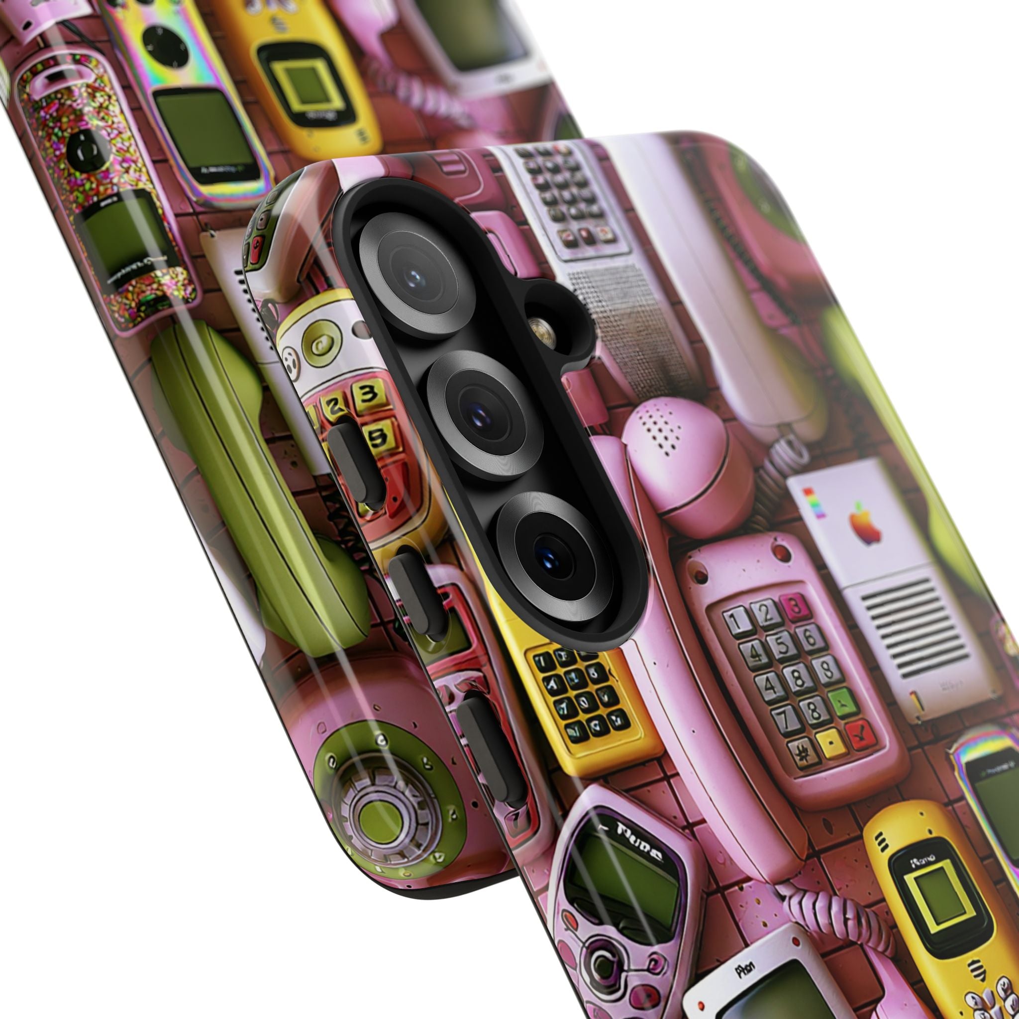 Phone Case — Surreal VR Cityscape Illustration