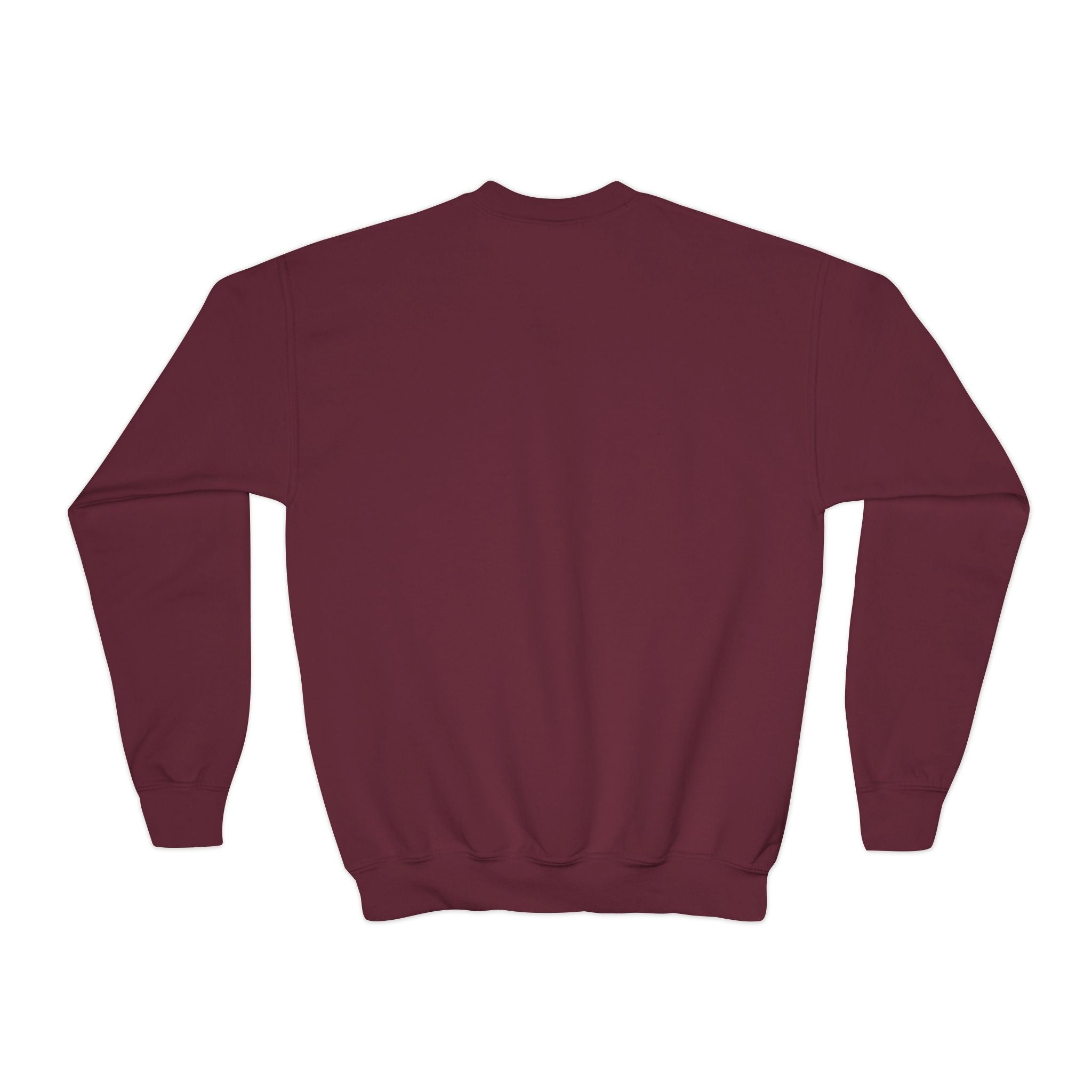 Youth Sweatshirt — Floral Number 8 Crewneck