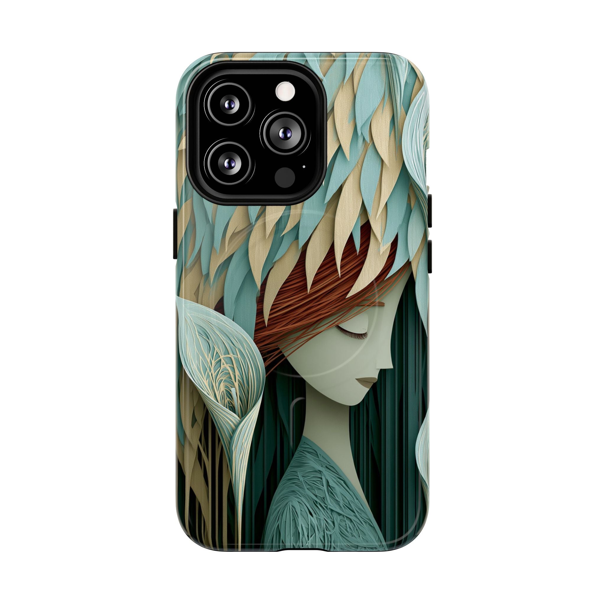 Artistic Forest Nymph Tough Magnetic Phone Case