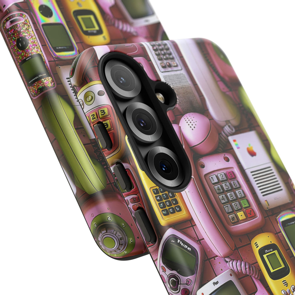 Phone Case — Surreal VR Cityscape Illustration