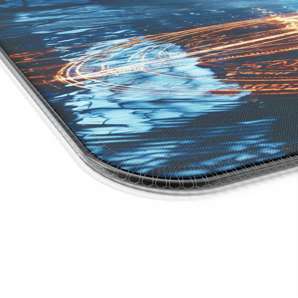 LED Wireless Charging Gaming Mouse Pad — Mystic Sorcerer RGB Desk Mat