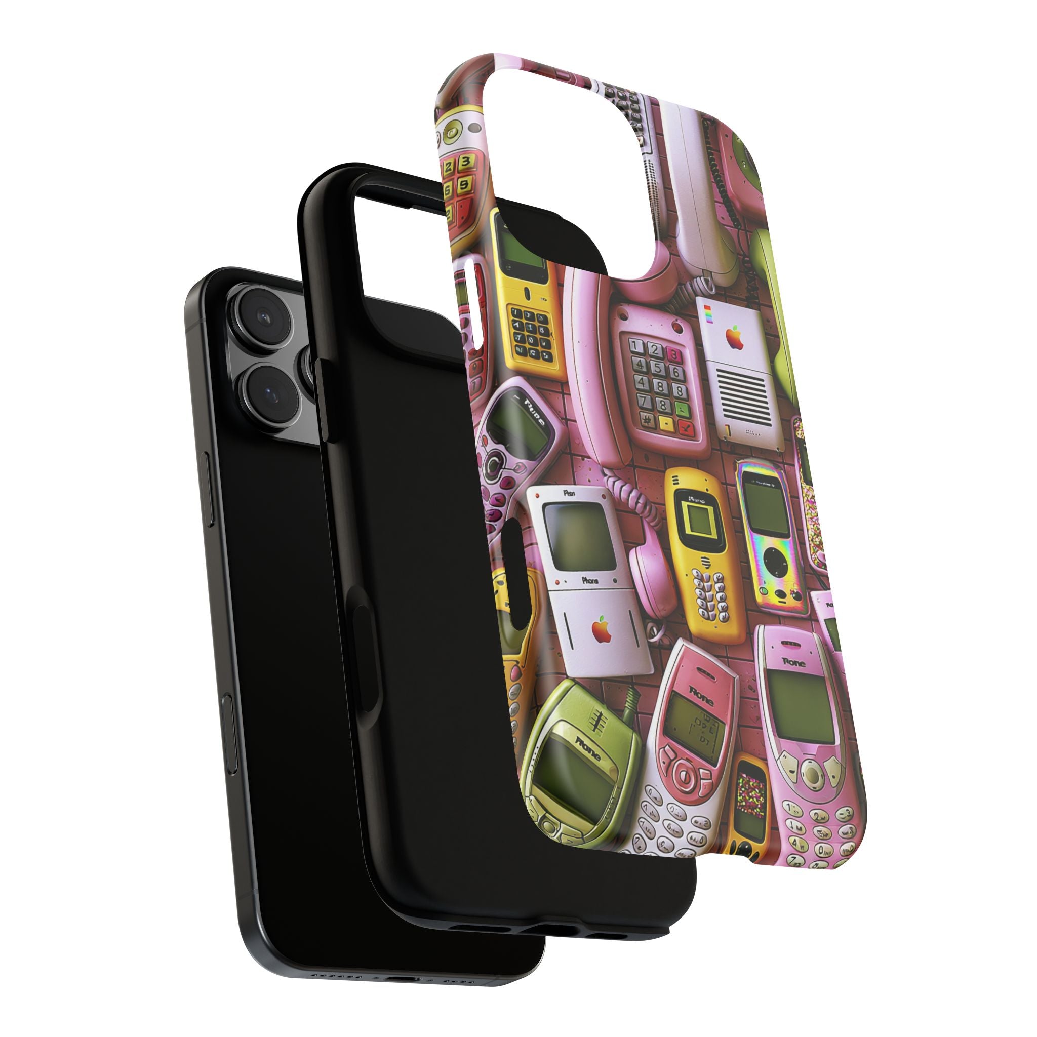 Phone Case — Surreal VR Cityscape Illustration