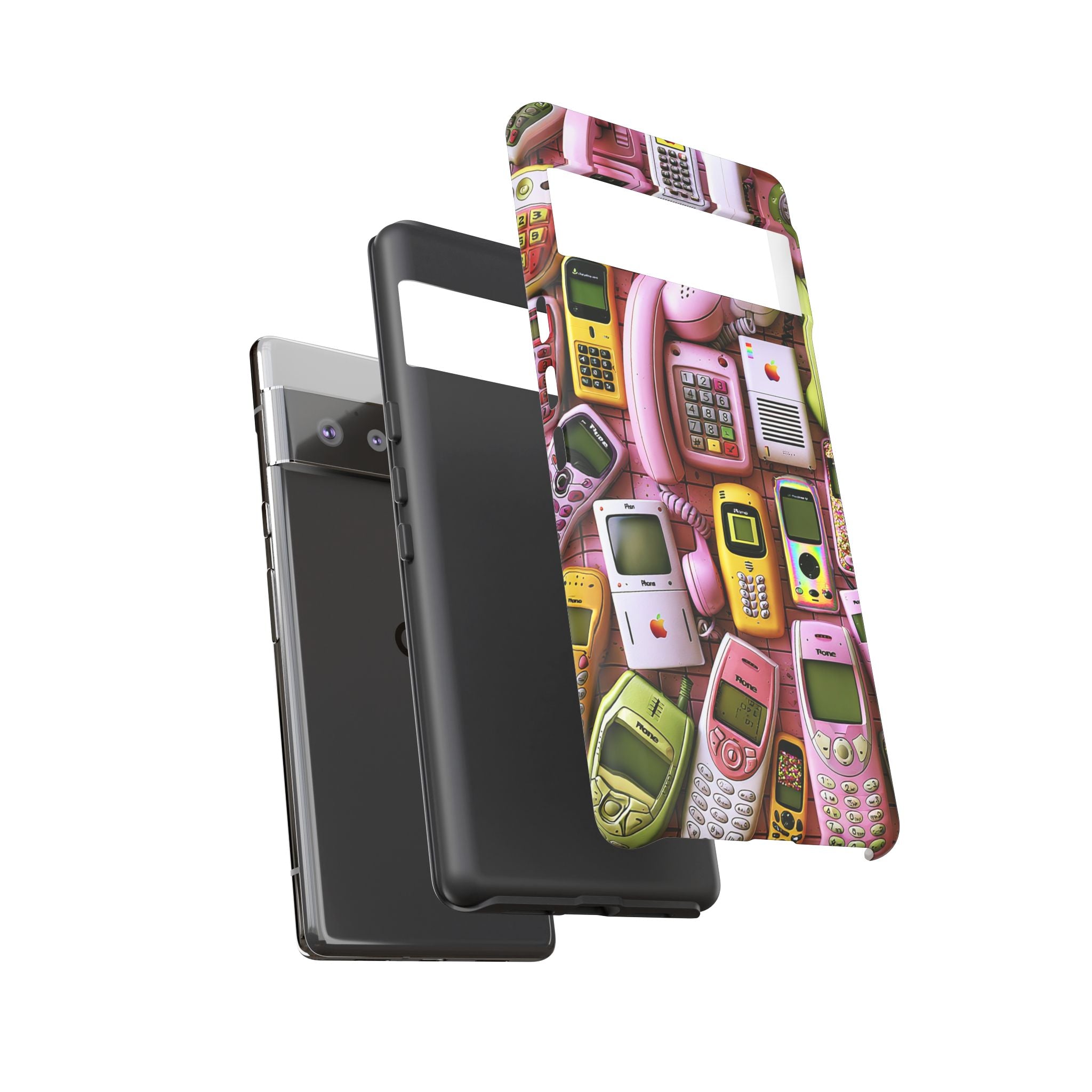 Phone Case — Surreal VR Cityscape Illustration